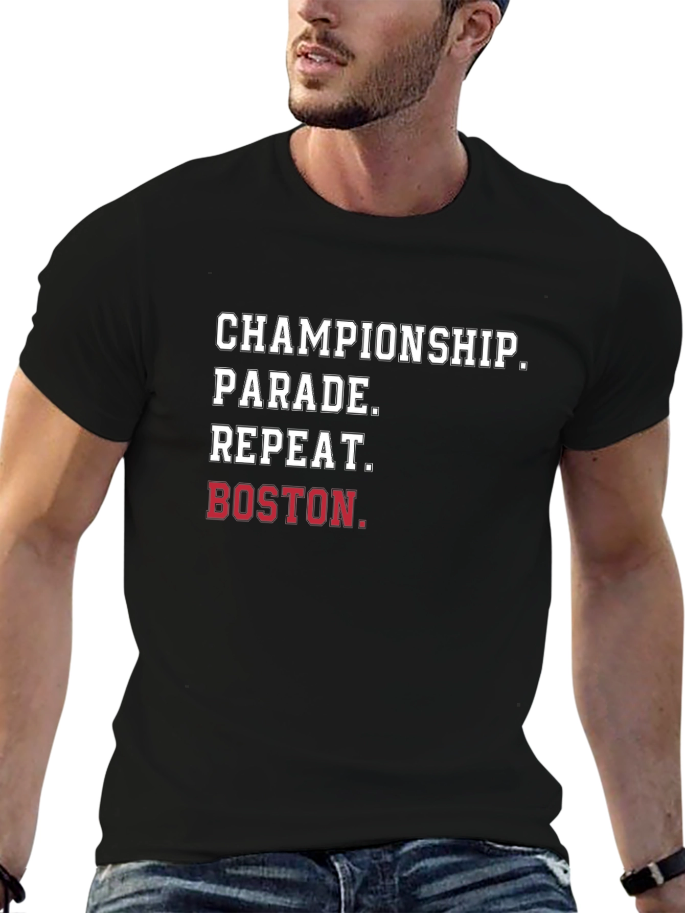 Boston Championship Parade Repeat T-Shirt