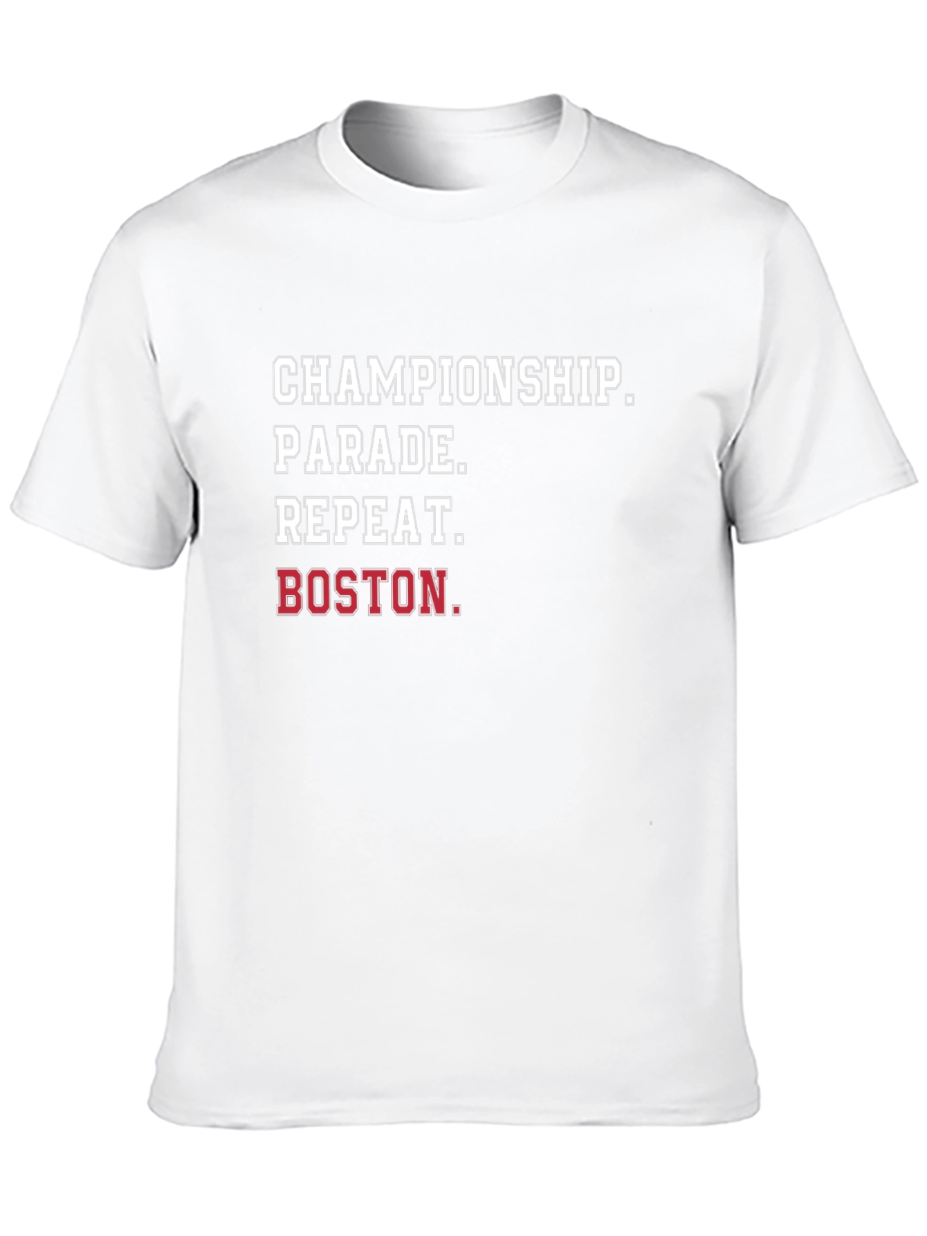 Boston Championship Parade Repeat T-Shirt