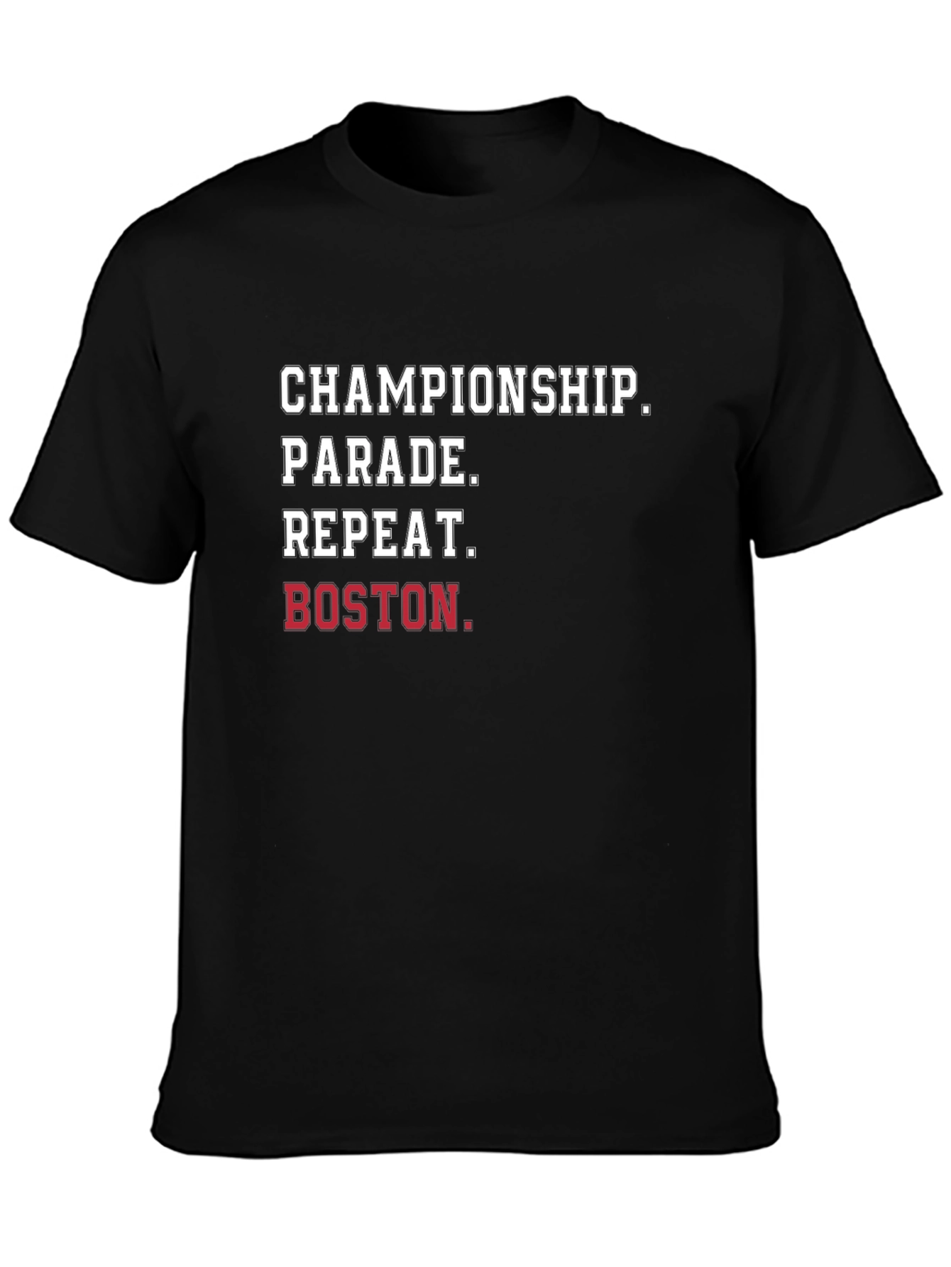Boston Championship Parade Repeat T-Shirt