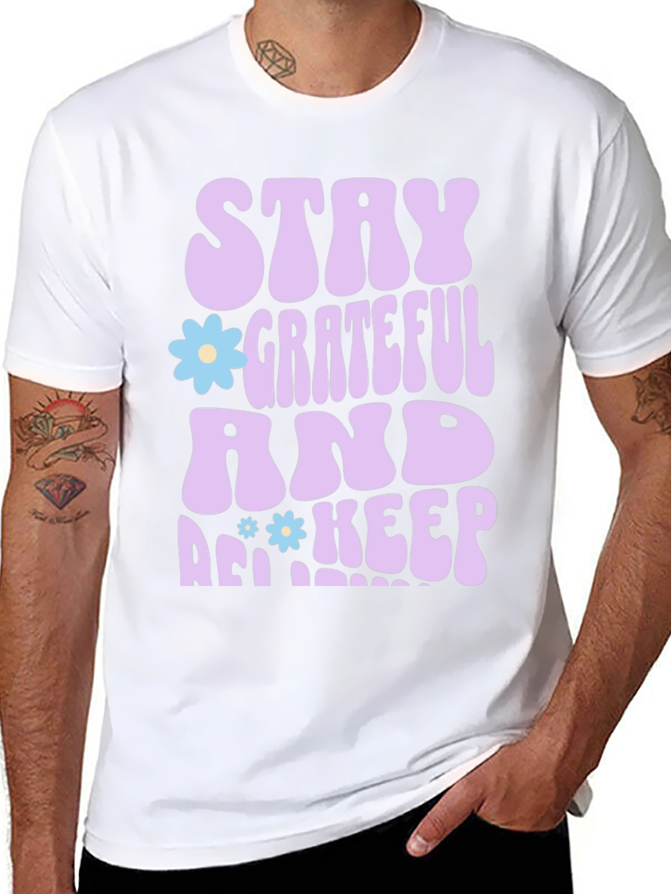 Stay Grateful Graphic T-Shirt