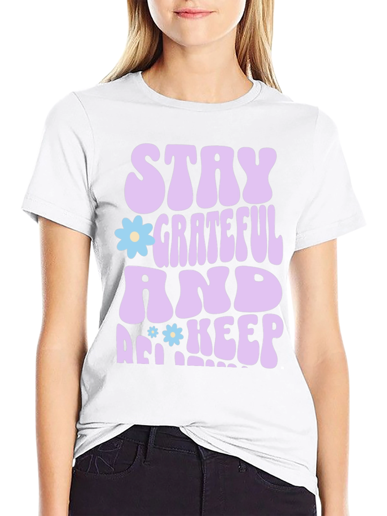 Stay Grateful Graphic T-Shirt