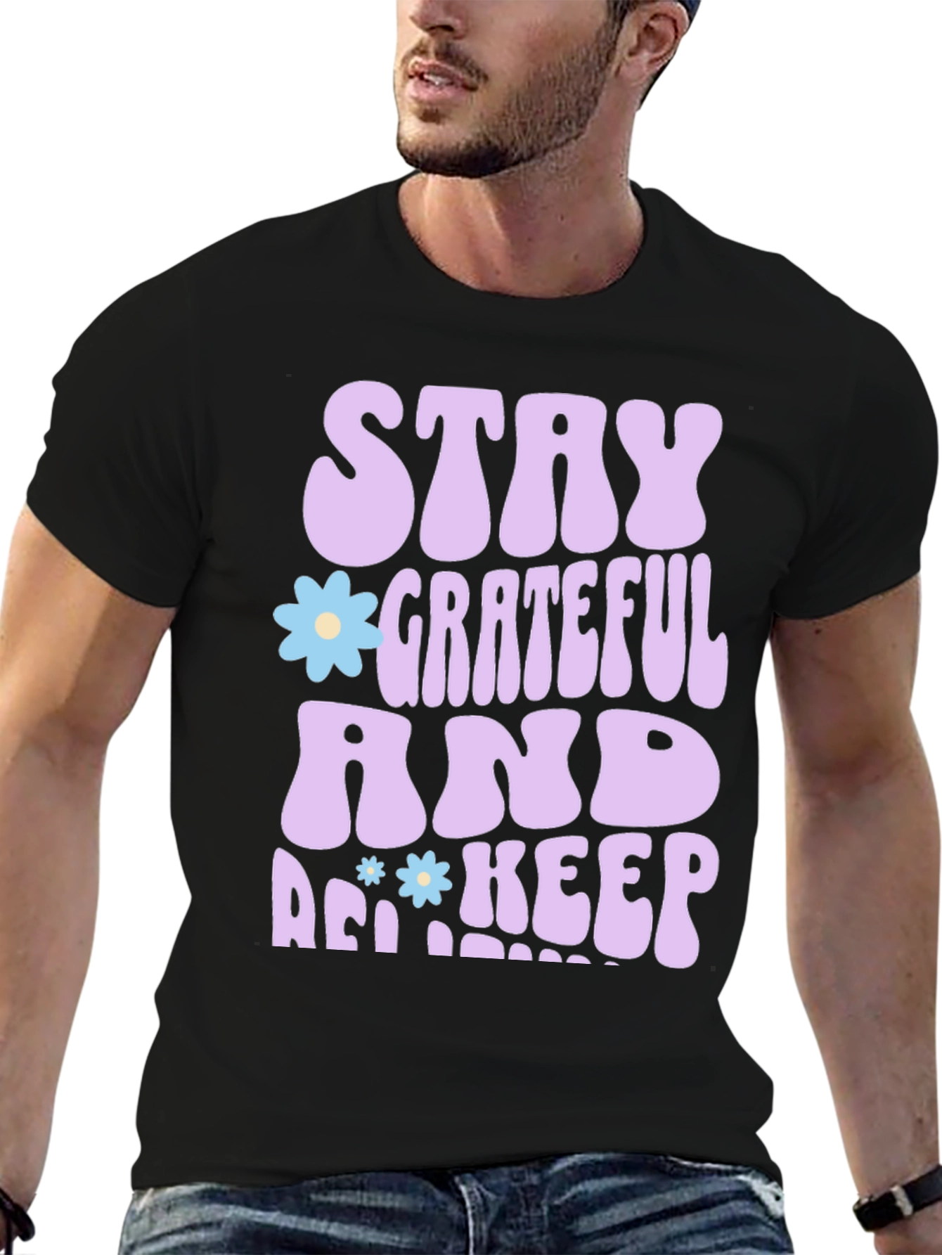 Stay Grateful Graphic T-Shirt