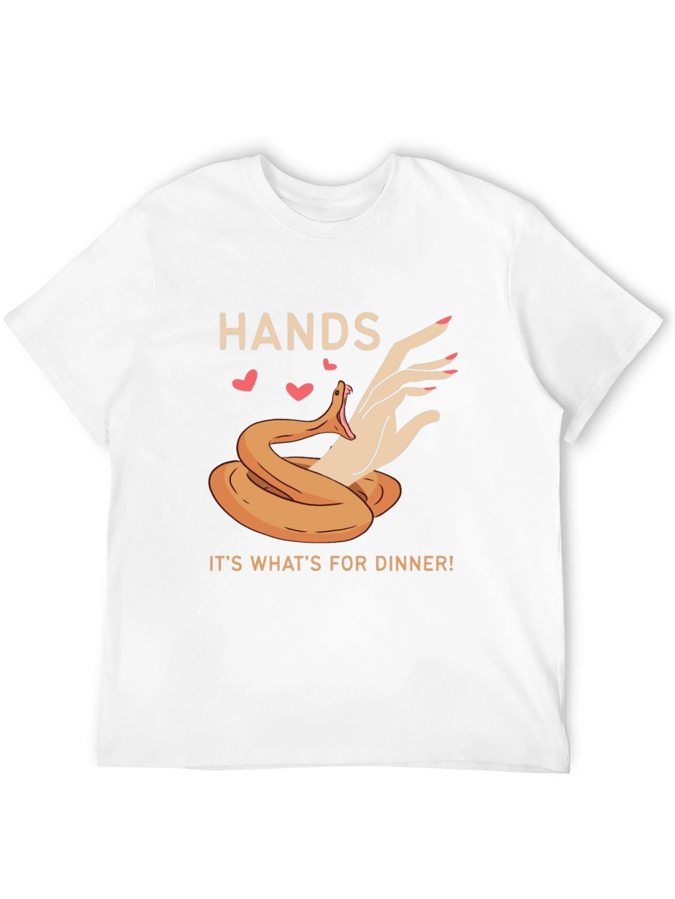 Hands for Dinner T-Shirt - Snake Graphic Tee