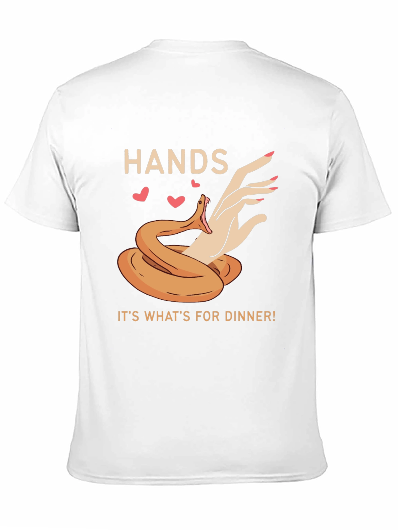 Hands for Dinner T-Shirt - Snake Graphic Tee