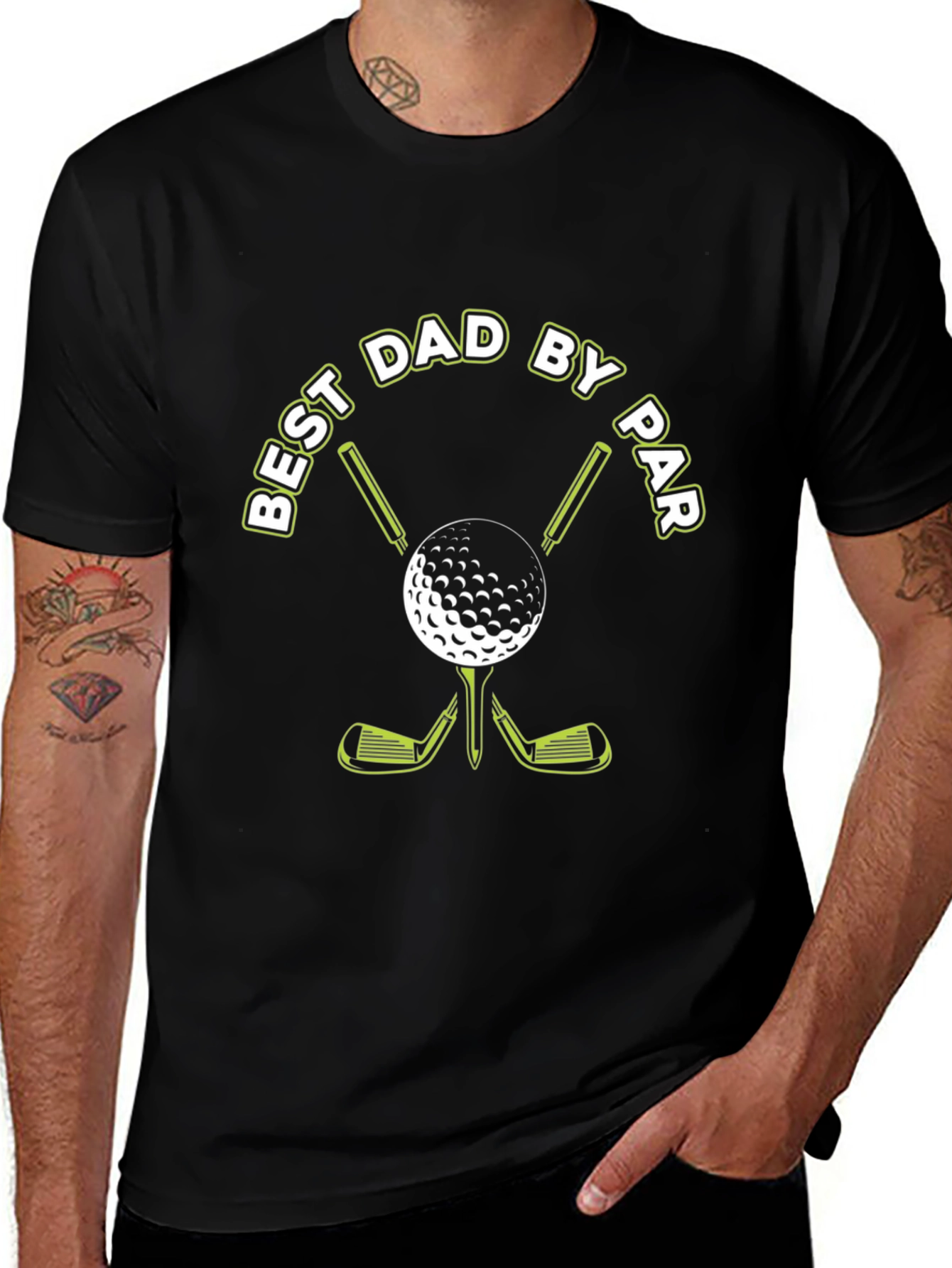 Best Dad By Par Golf T-Shirt