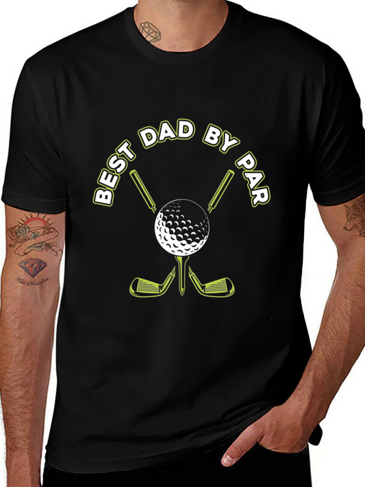 Best Dad By Par Golf T-Shirt