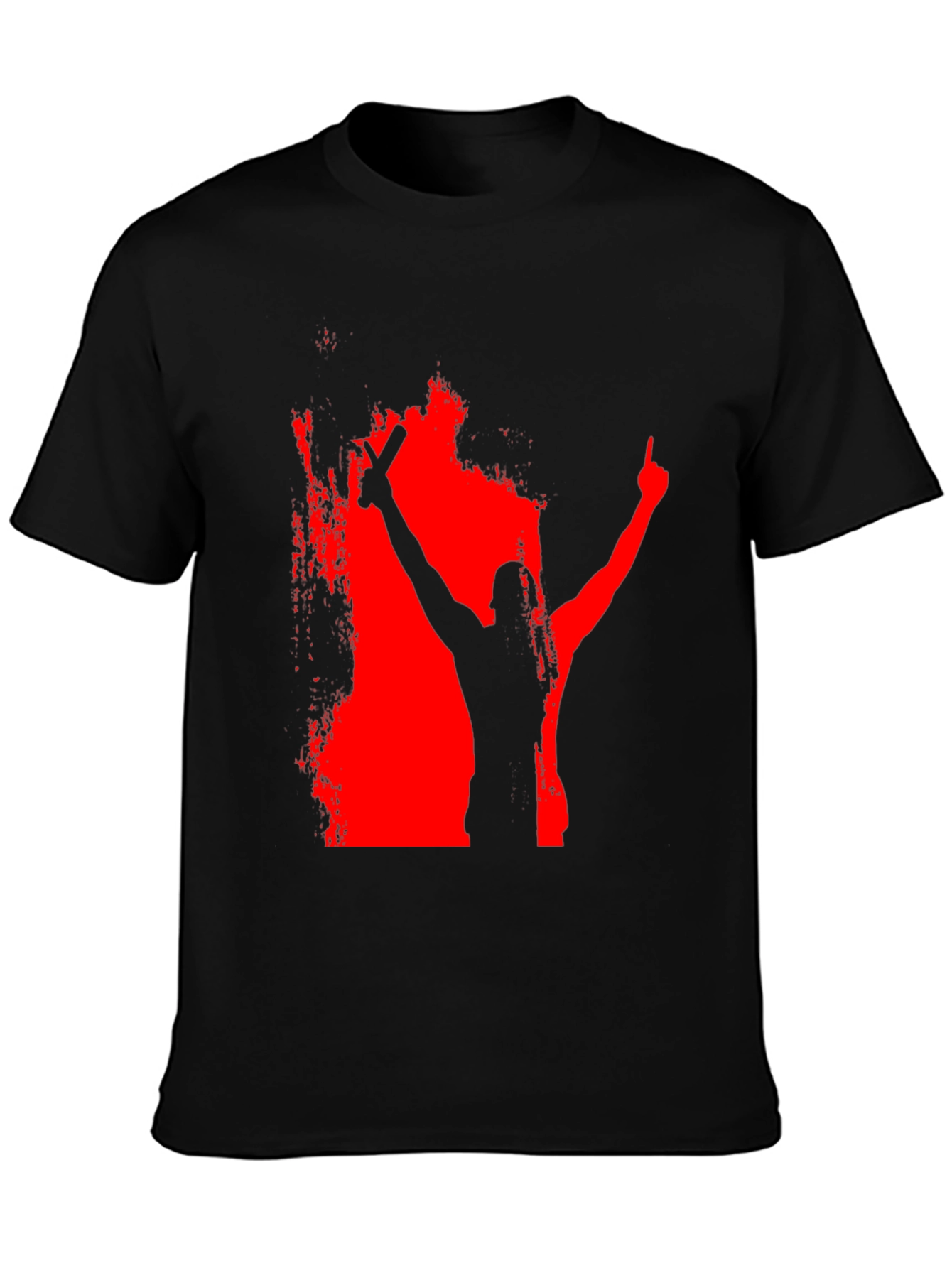Silhouette Rockstar Black T-Shirt