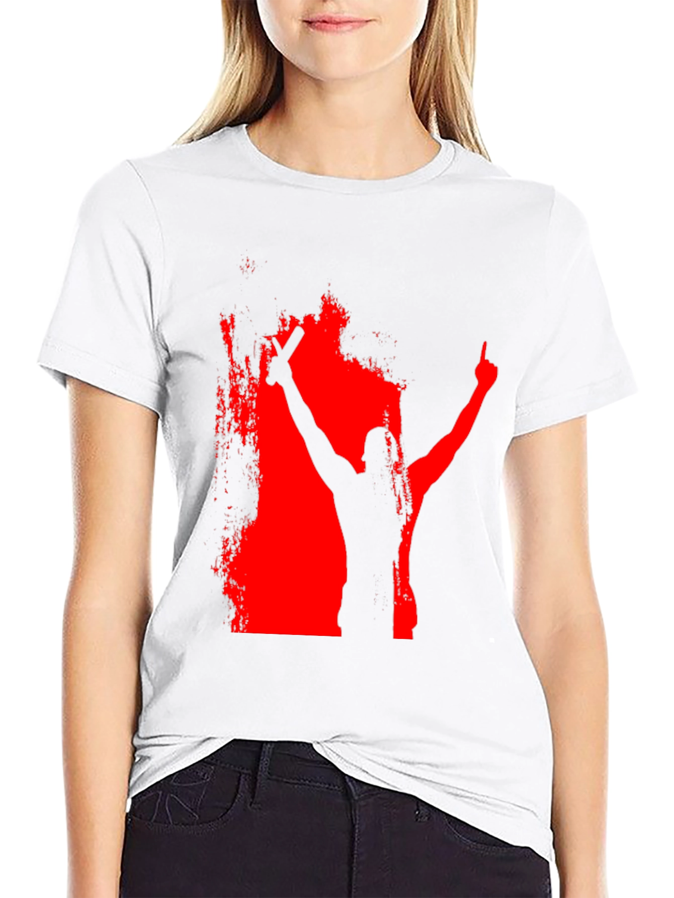 Silhouette Rockstar Black T-Shirt
