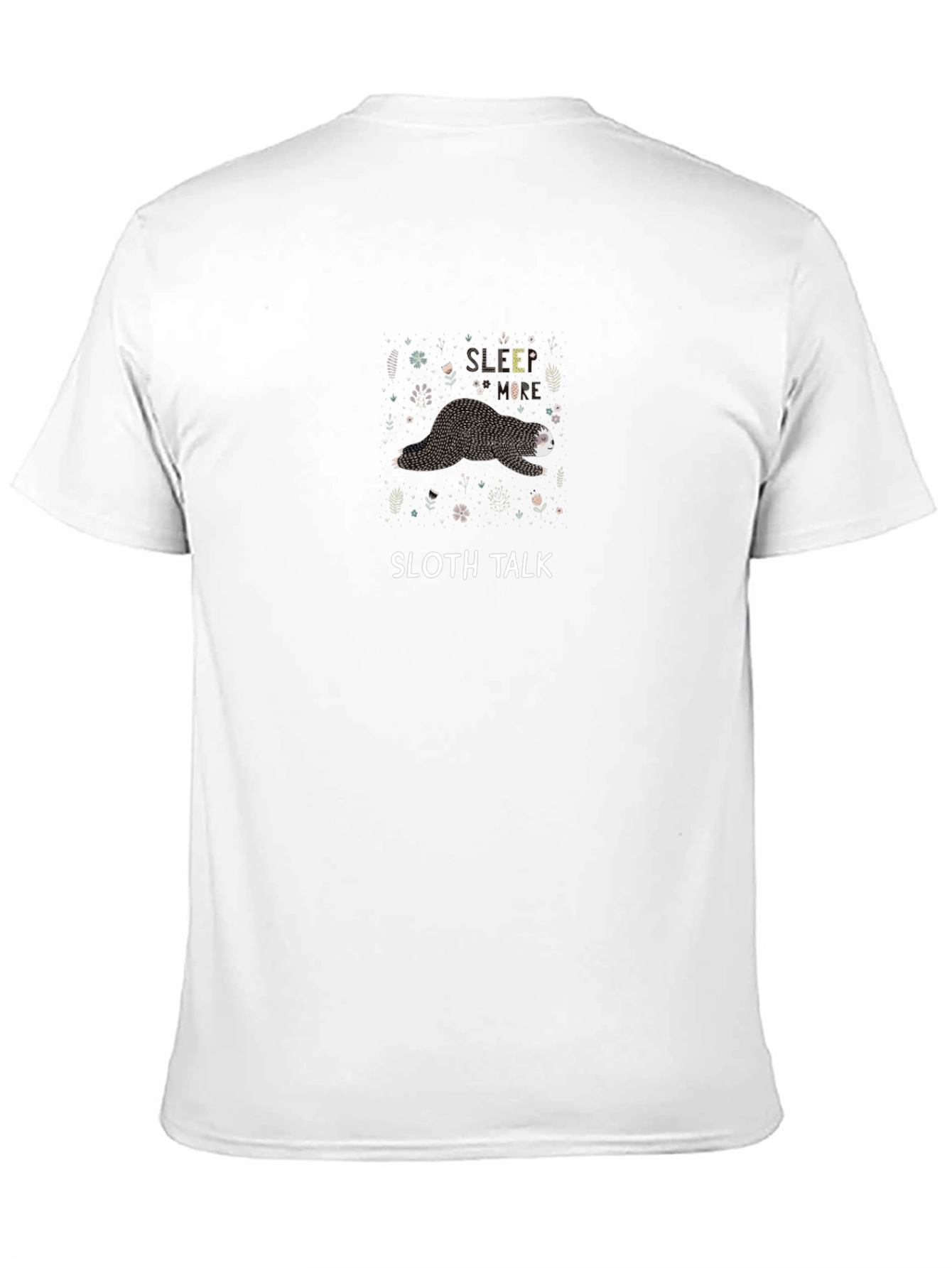 Sloth Talk Graphic Tee - Sleepy Style