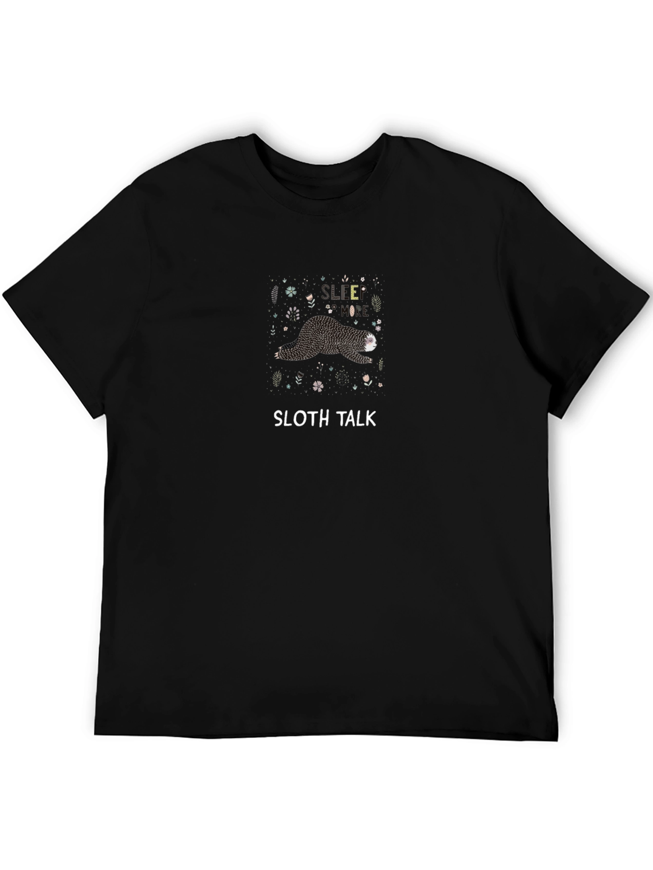 Sloth Talk Graphic Tee - Sleepy Style