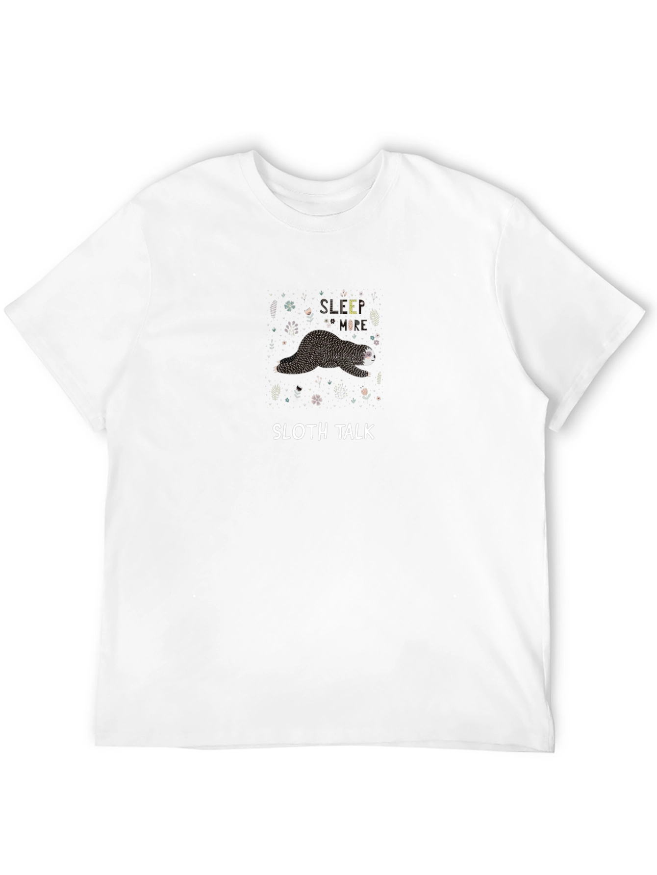 Sloth Talk Graphic Tee - Sleepy Style