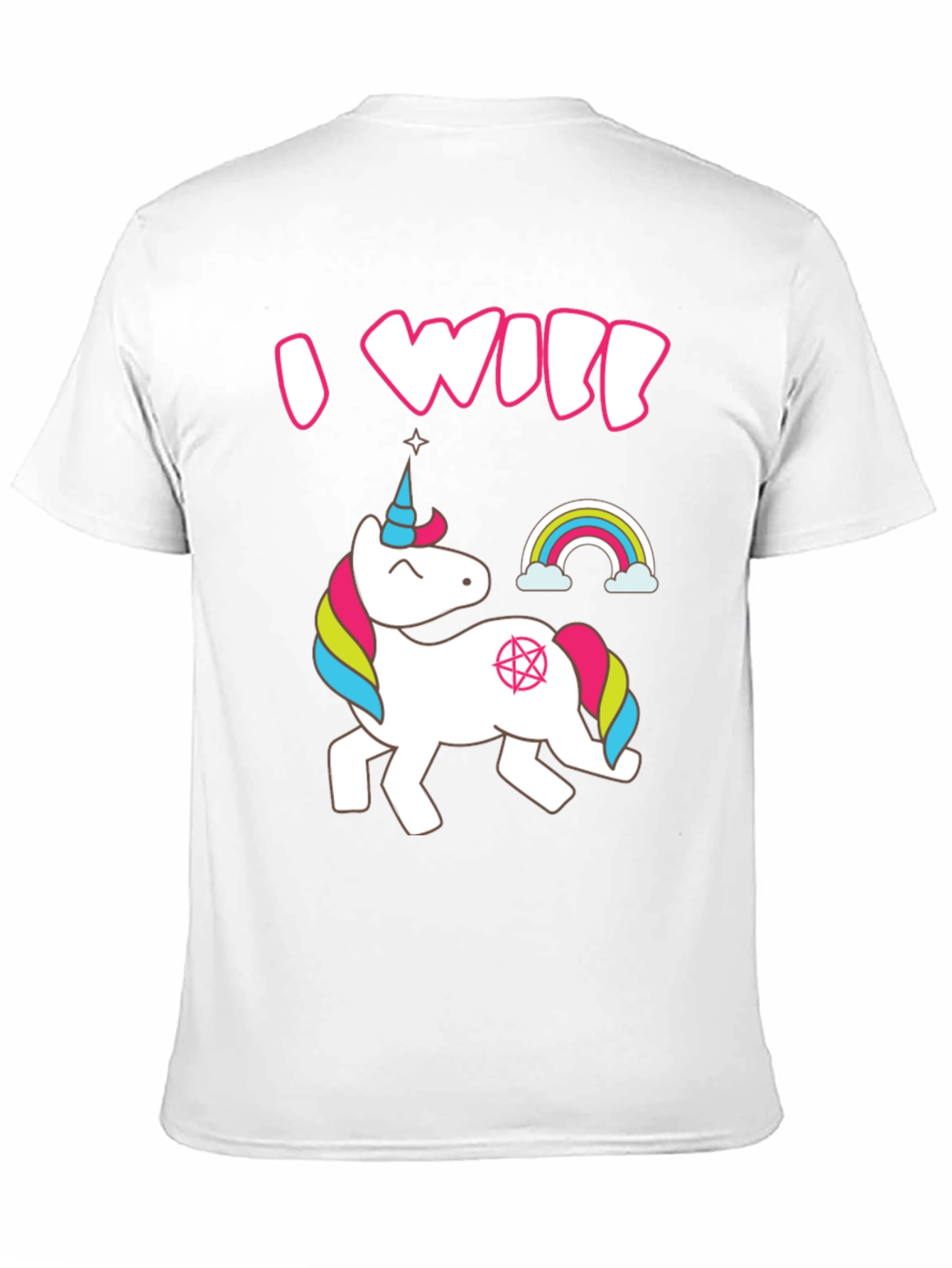 I Will Unicorn Graphic T-Shirt