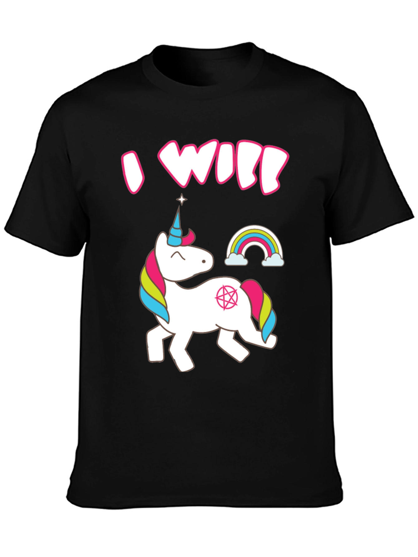 I Will Unicorn Graphic T-Shirt