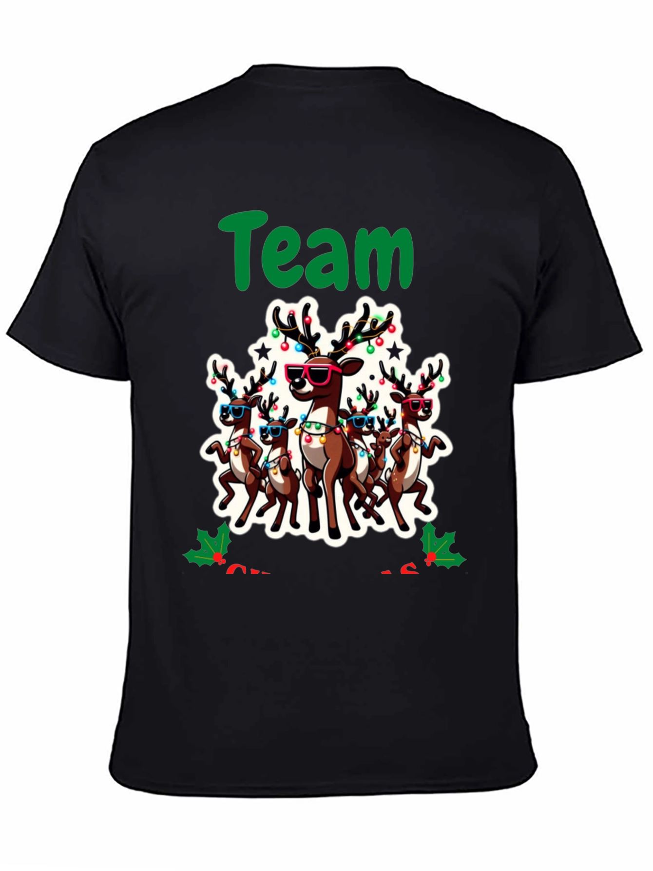 Team Reindeer Holiday Graphic Tee