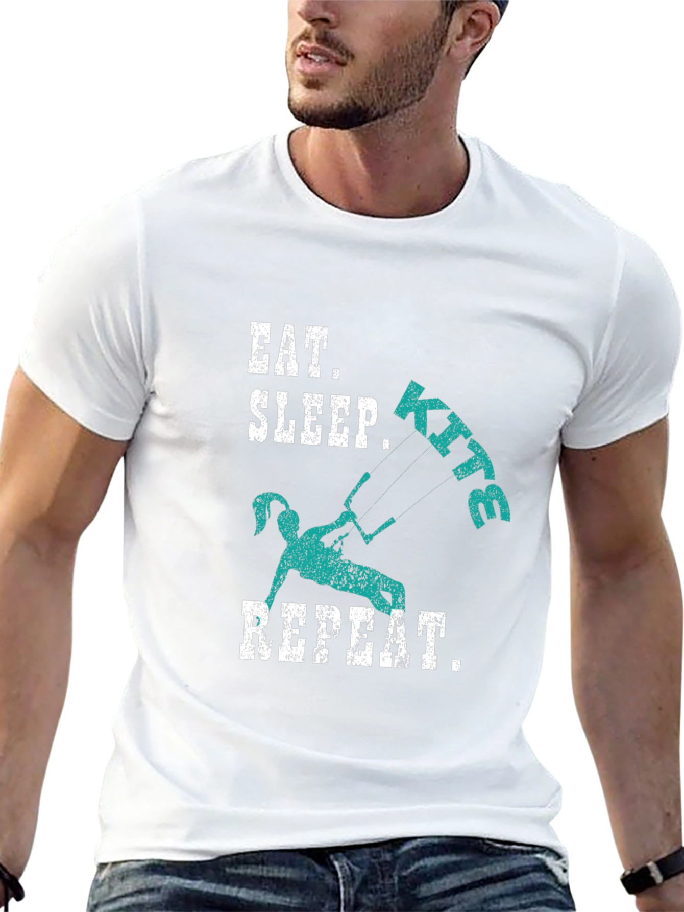 Eat Sleep Kite Repeat T-Shirt