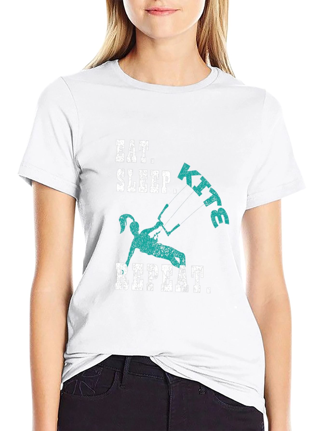 Eat Sleep Kite Repeat T-Shirt