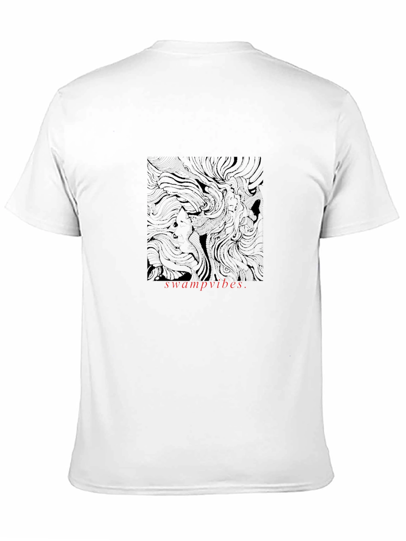 Swamp Vibes Graphic T-Shirt - Modern Art Tee