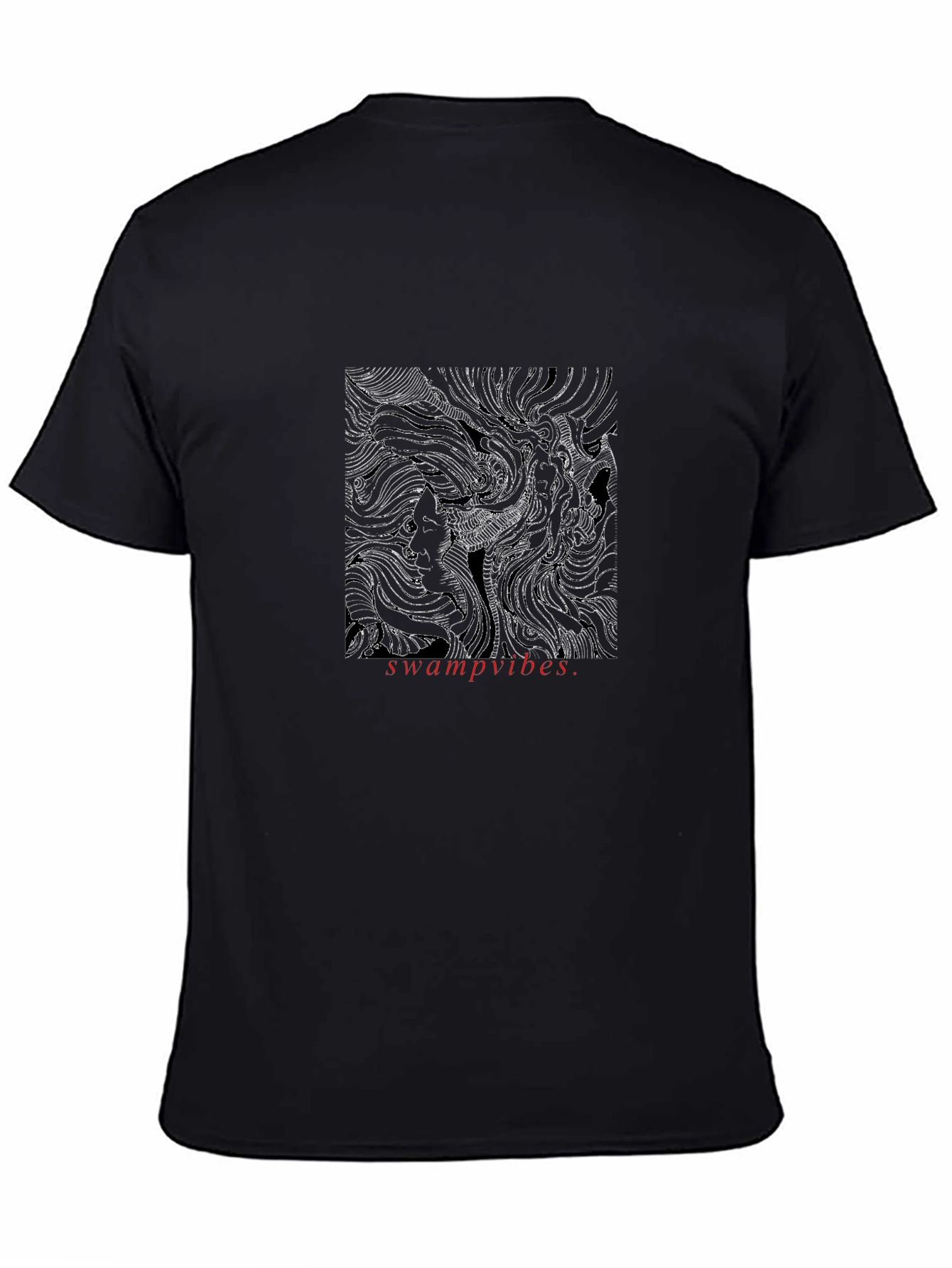 Swamp Vibes Graphic T-Shirt - Modern Art Tee