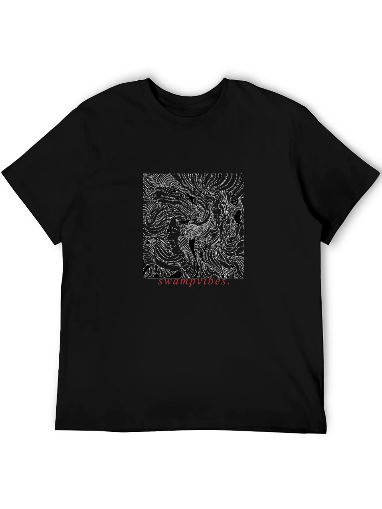 Swamp Vibes Graphic T-Shirt - Modern Art Tee