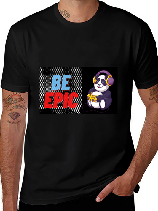Be Epic Gaming Panda T-Shirt