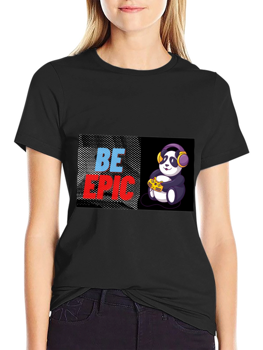 Be Epic Gaming Panda T-Shirt