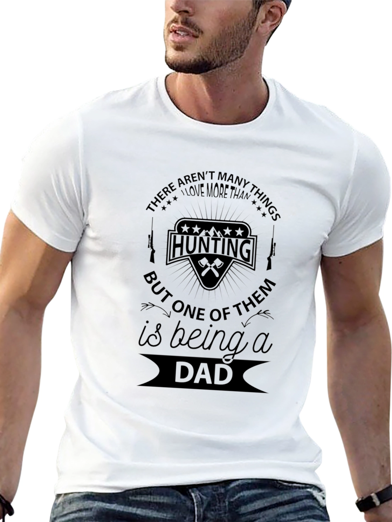 Hunting Dad T-Shirt - Gift for Hunters