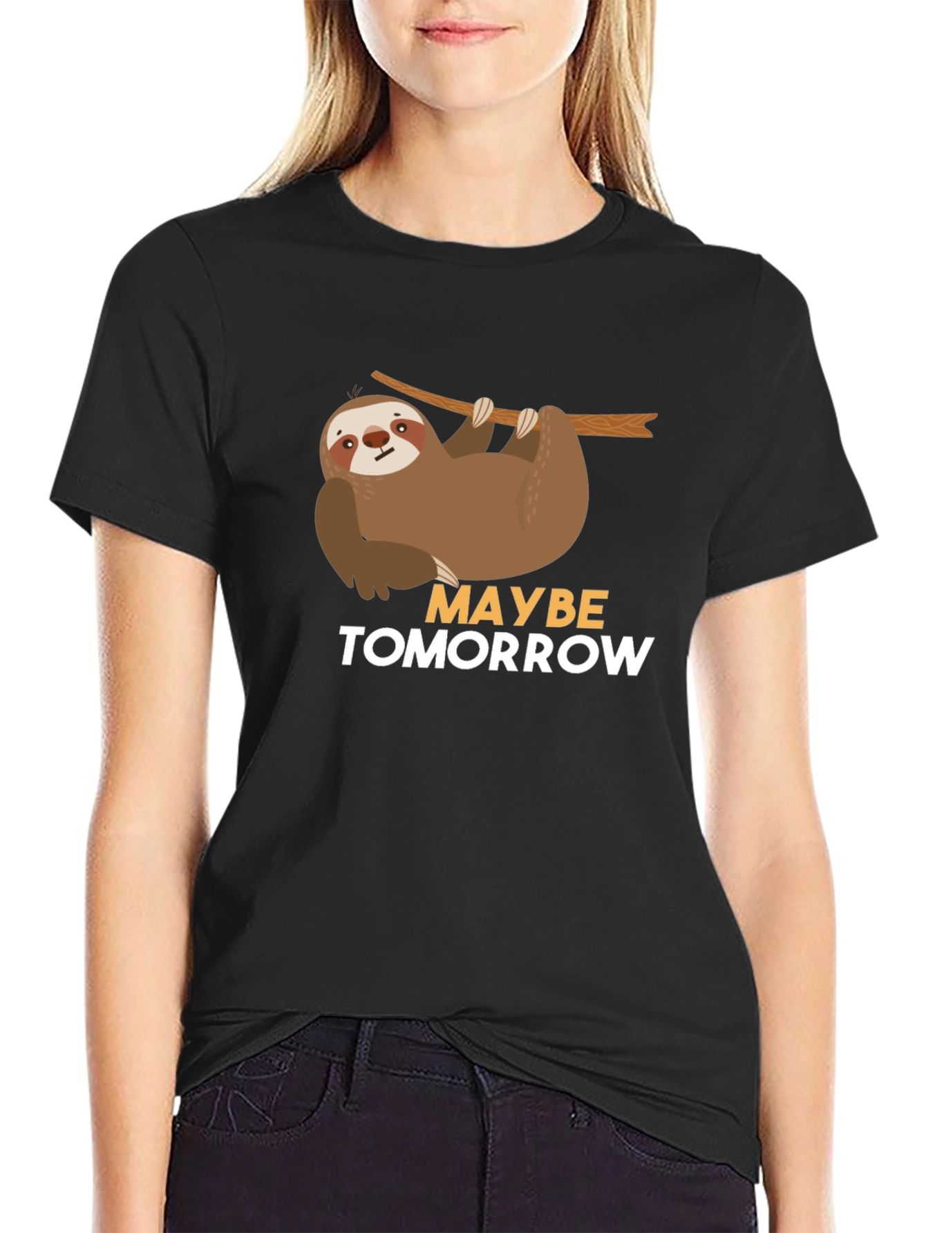 Sloth Maybe Tomorrow T-Shirt