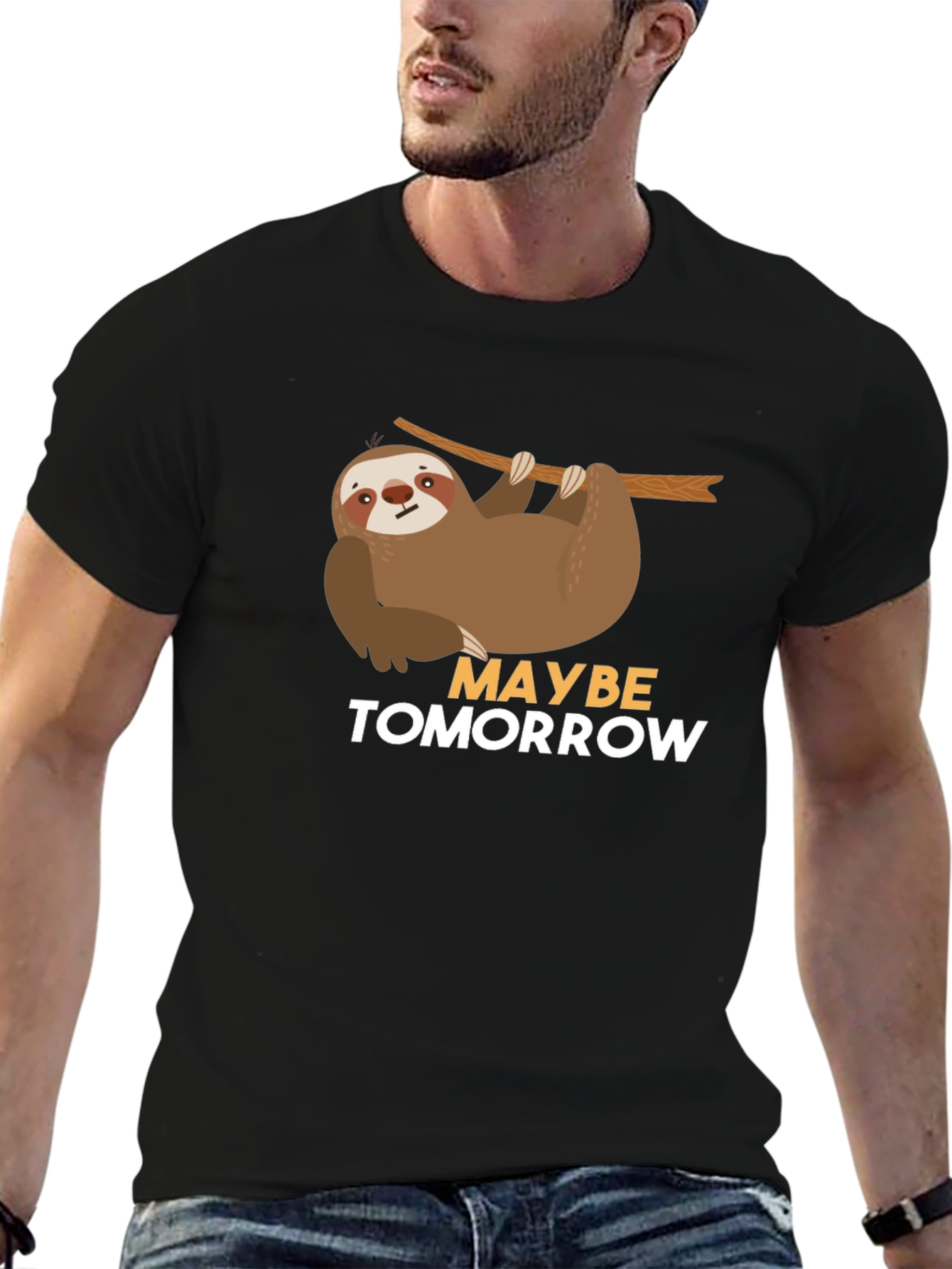Sloth Maybe Tomorrow T-Shirt