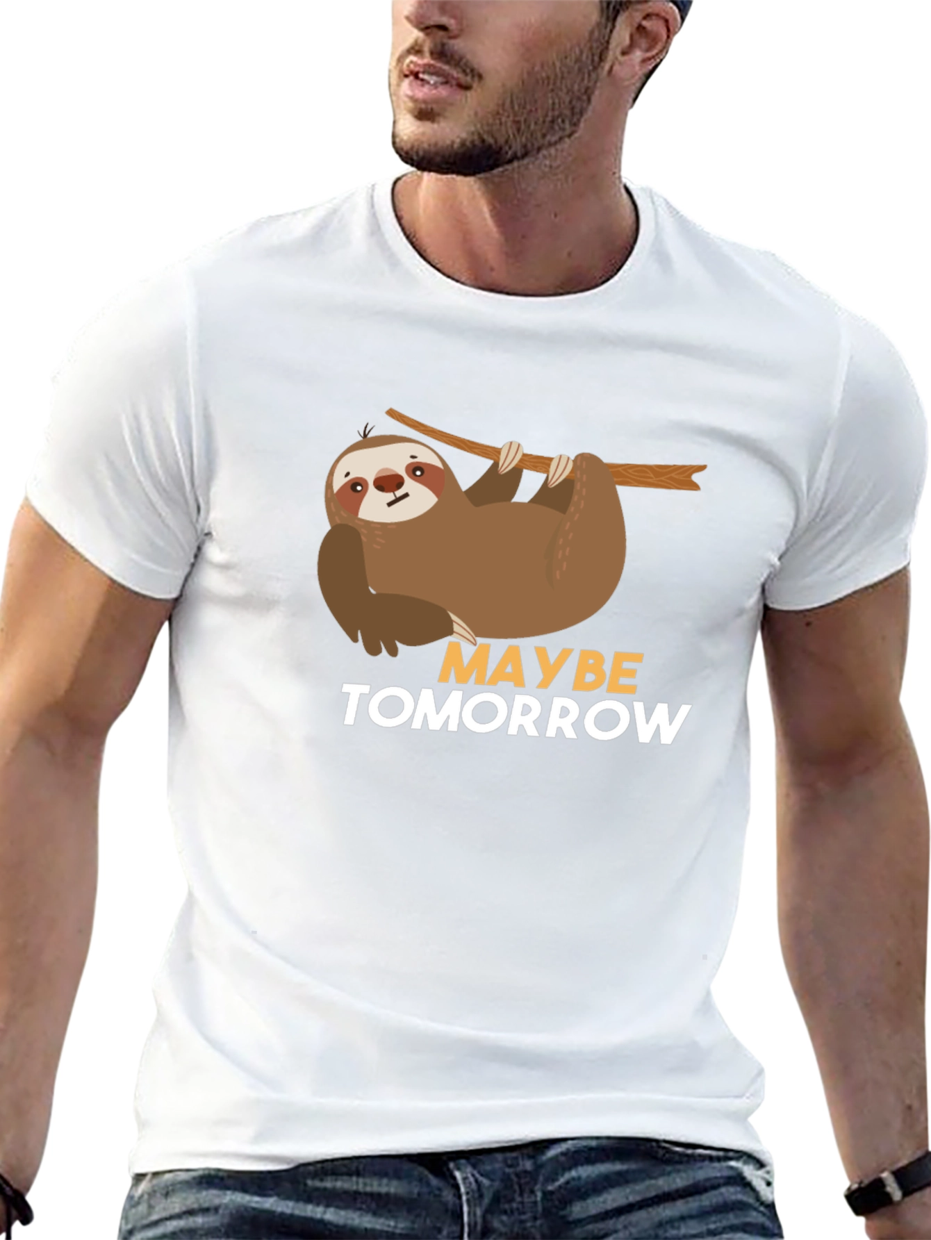 Sloth Maybe Tomorrow T-Shirt