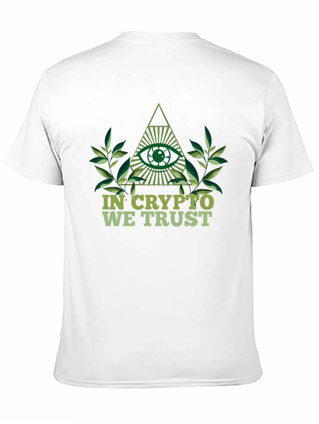Crypto Trust T-Shirt - Illuminati Eye Design