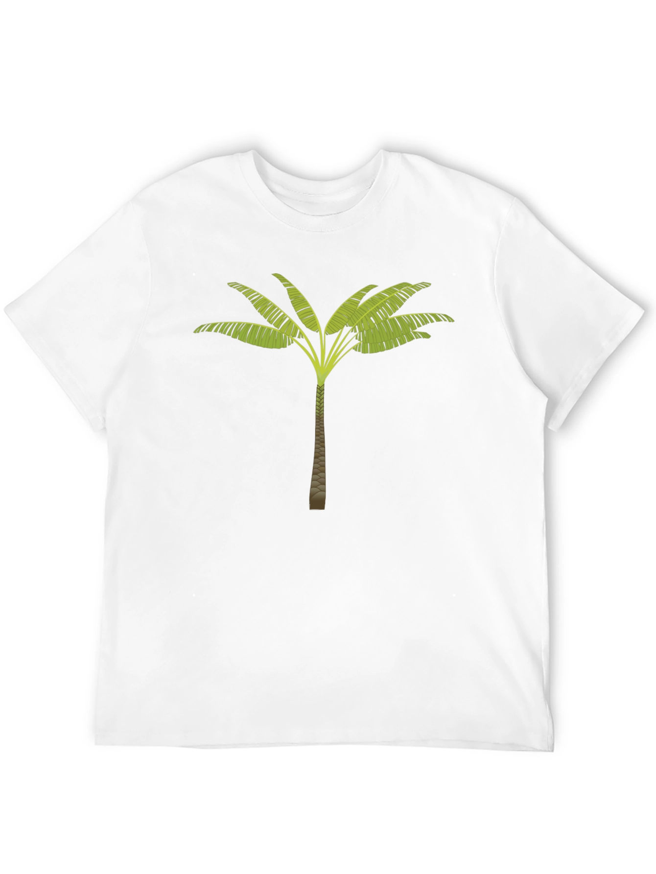 Palm Tree Graphic Black T-Shirt
