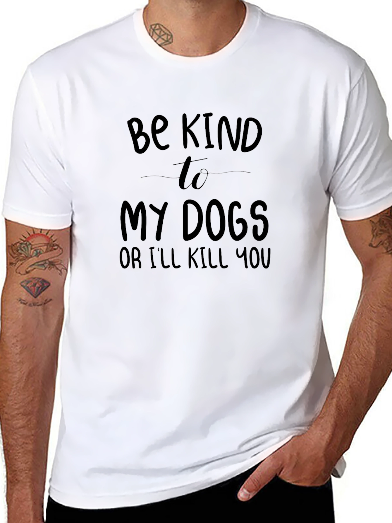 Be Kind to My Dogs T-Shirt