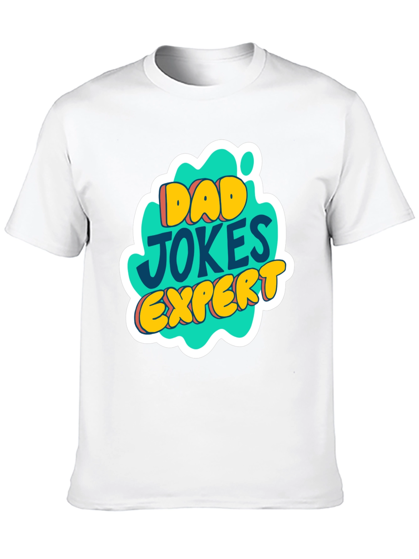 Dad Jokes Expert Graphic Tee - Black