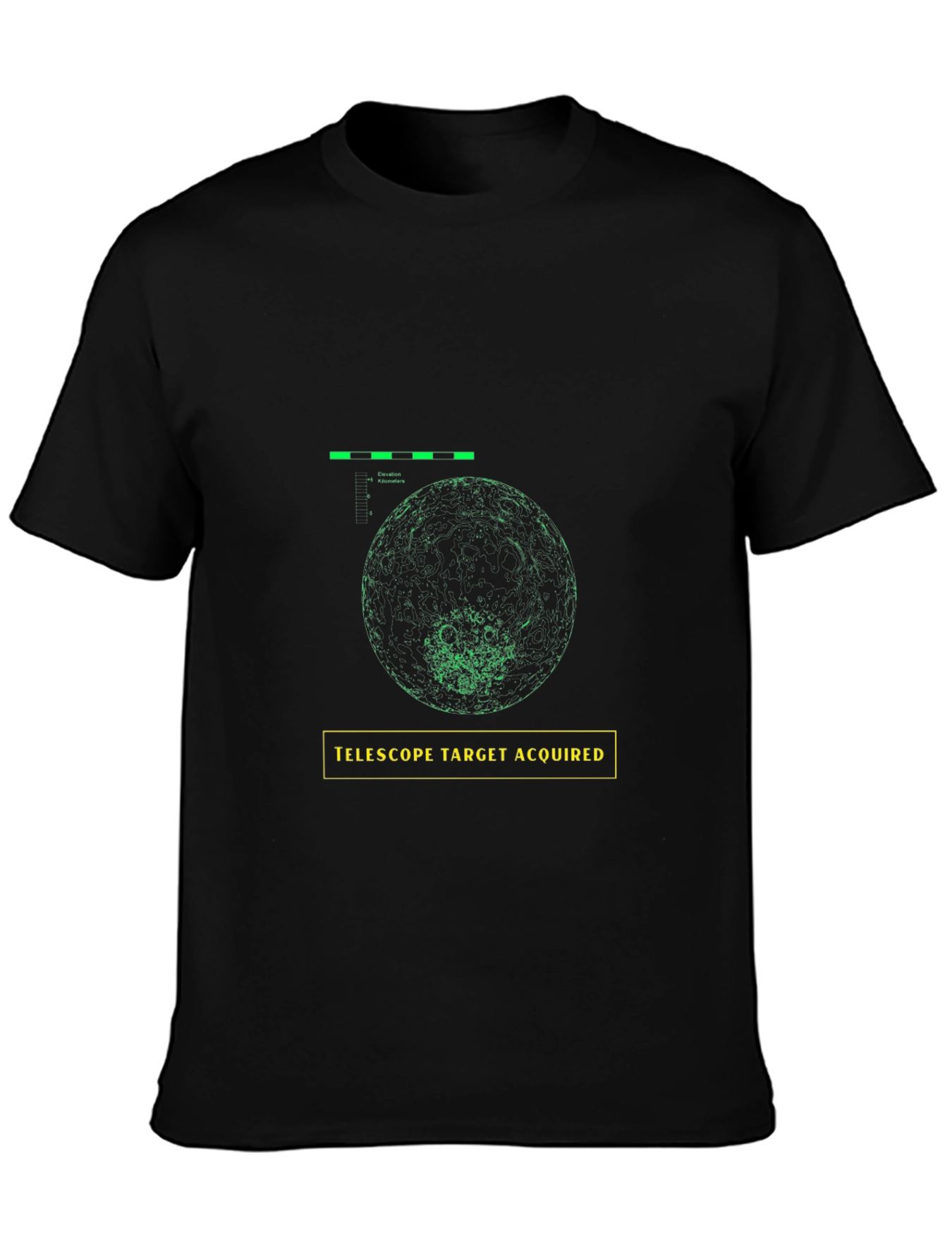 Telescope Target Acquired Graphic T-Shirt