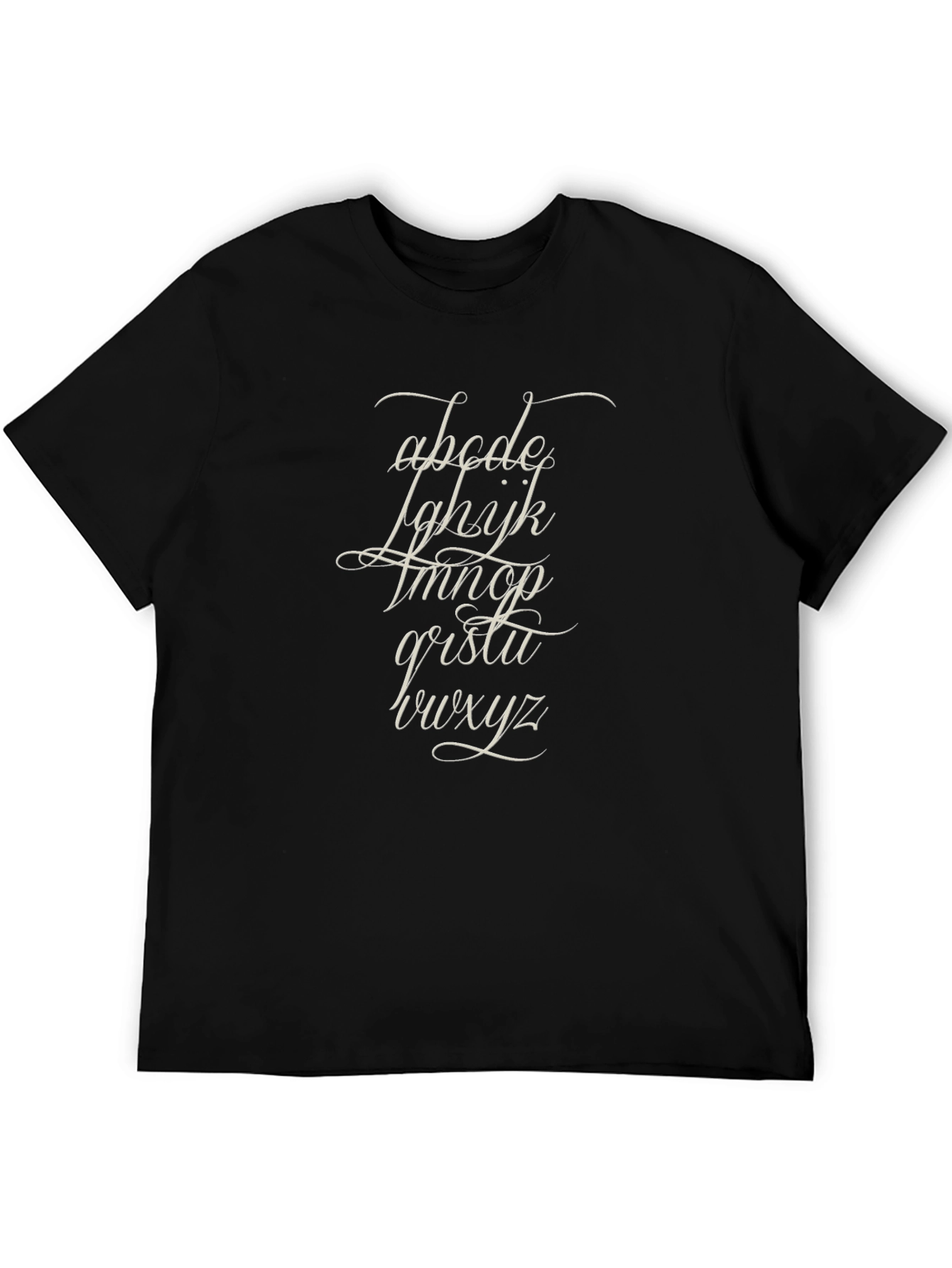 Alphabet T-Shirt - Stylish & Unique Design