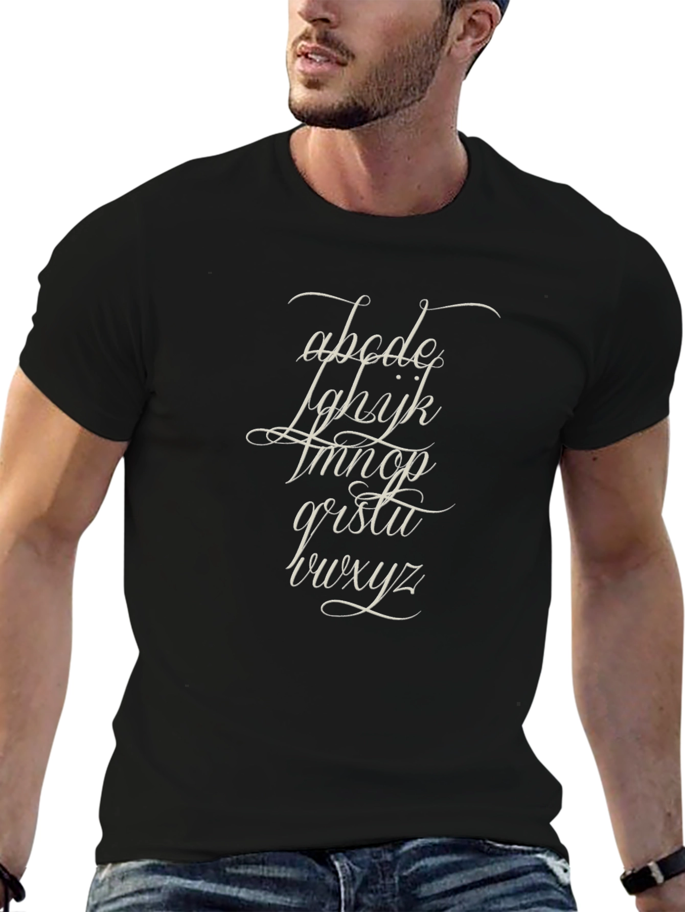 Alphabet T-Shirt - Stylish & Unique Design