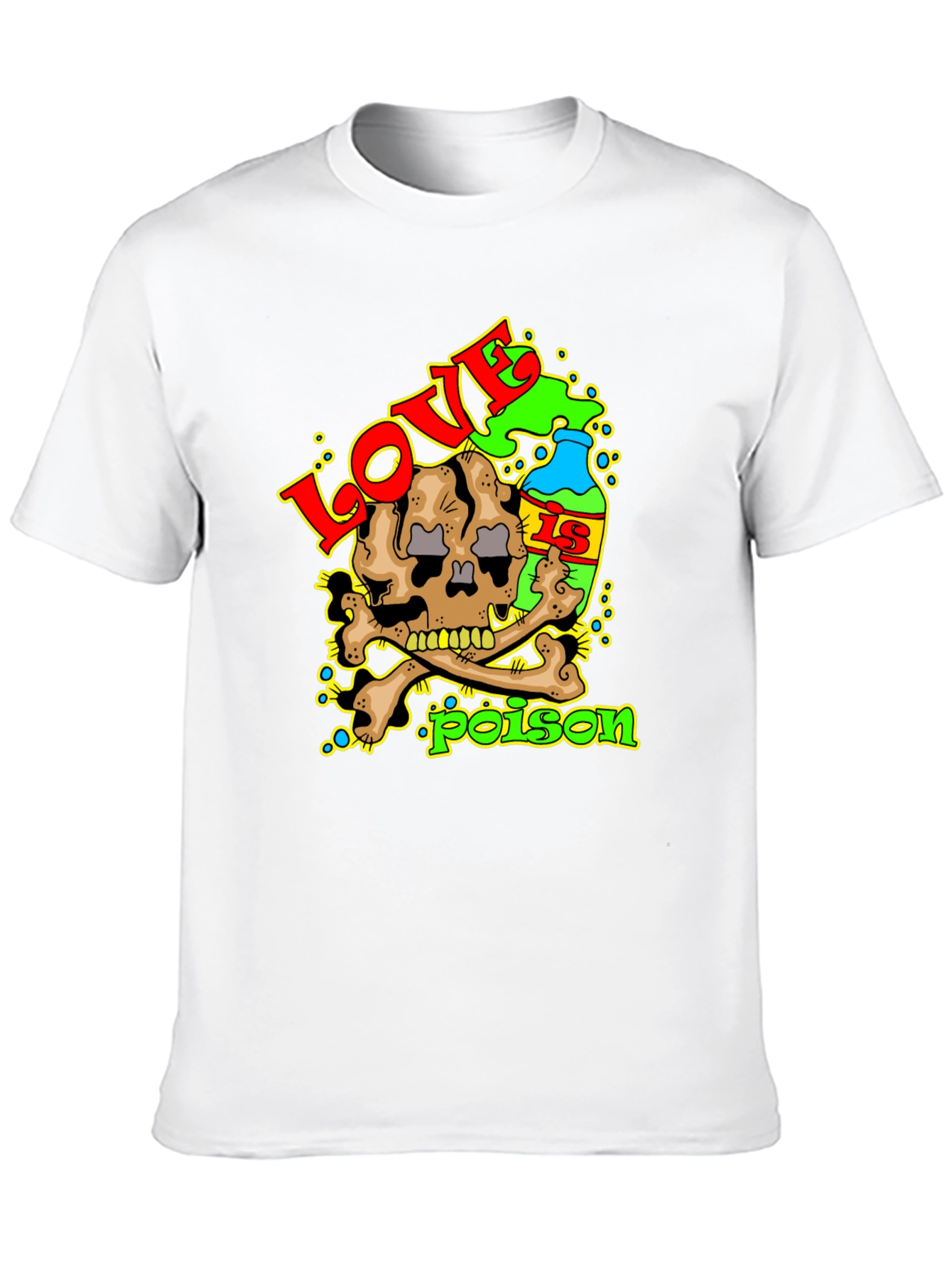 Love is Poison Graphic T-Shirt