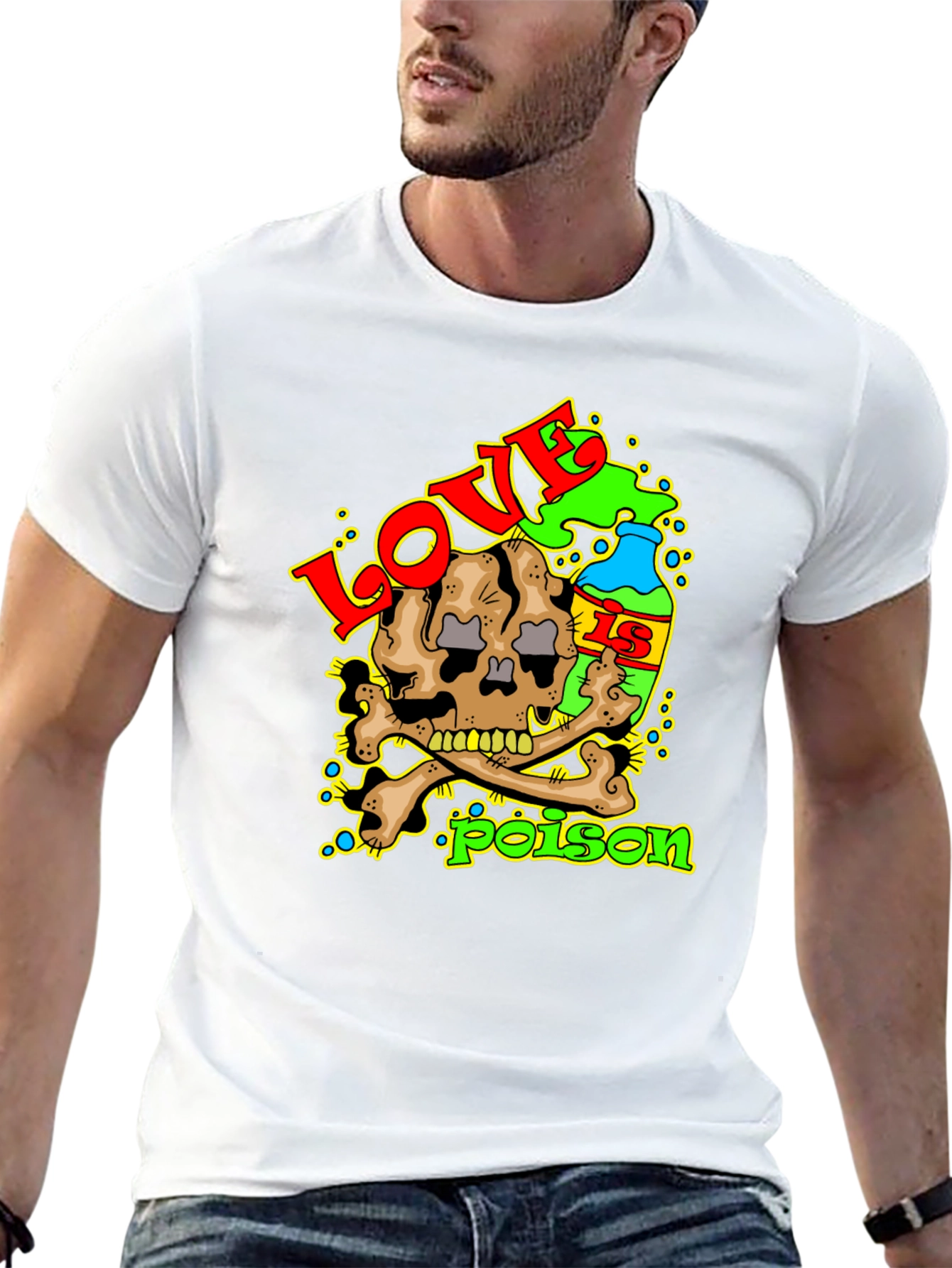 Love is Poison Graphic T-Shirt