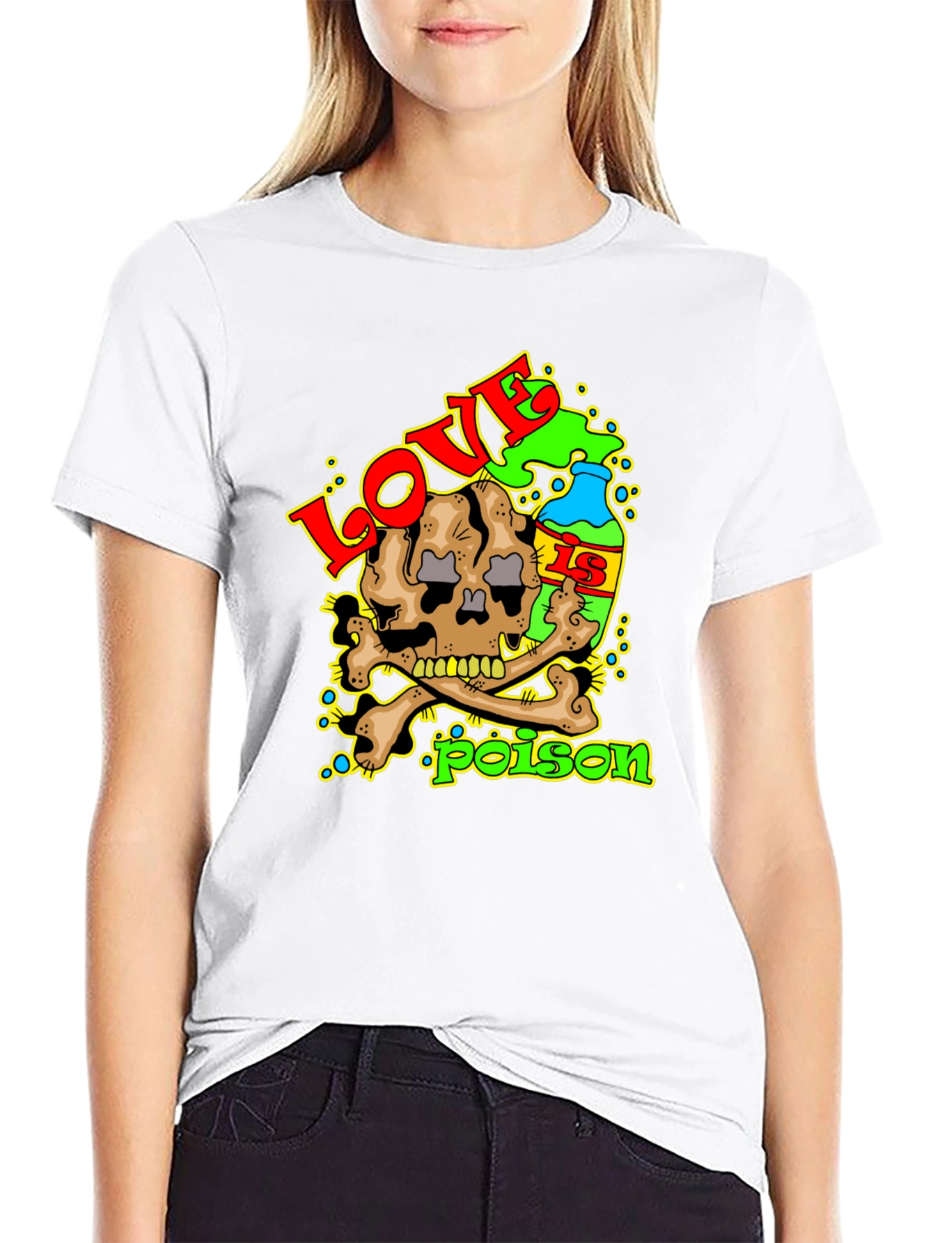 Love is Poison Graphic T-Shirt