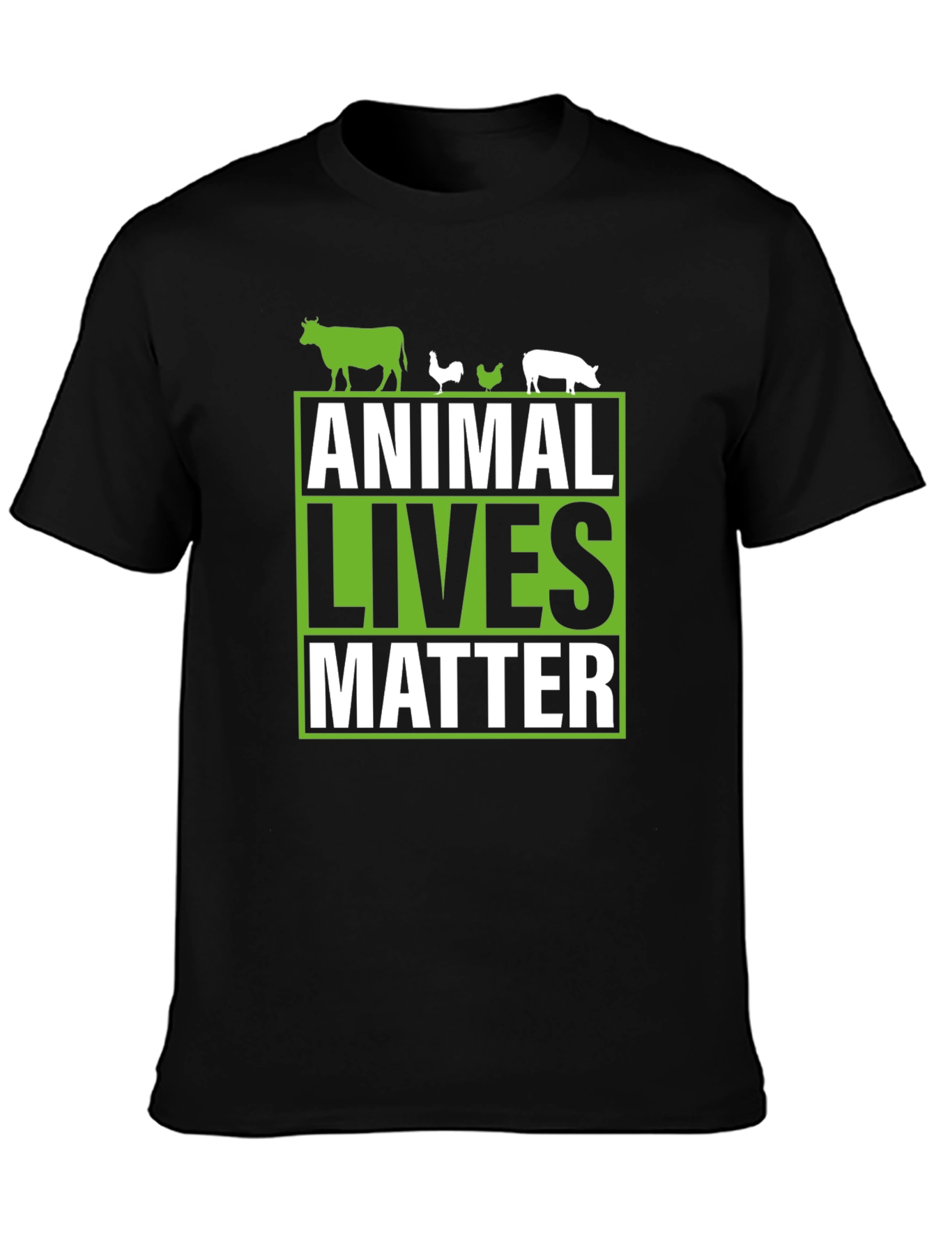 Animal Lives Matter T-Shirt - Vegan Advocate Tee