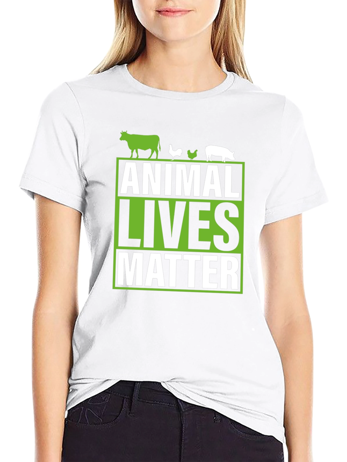 Animal Lives Matter T-Shirt - Vegan Advocate Tee