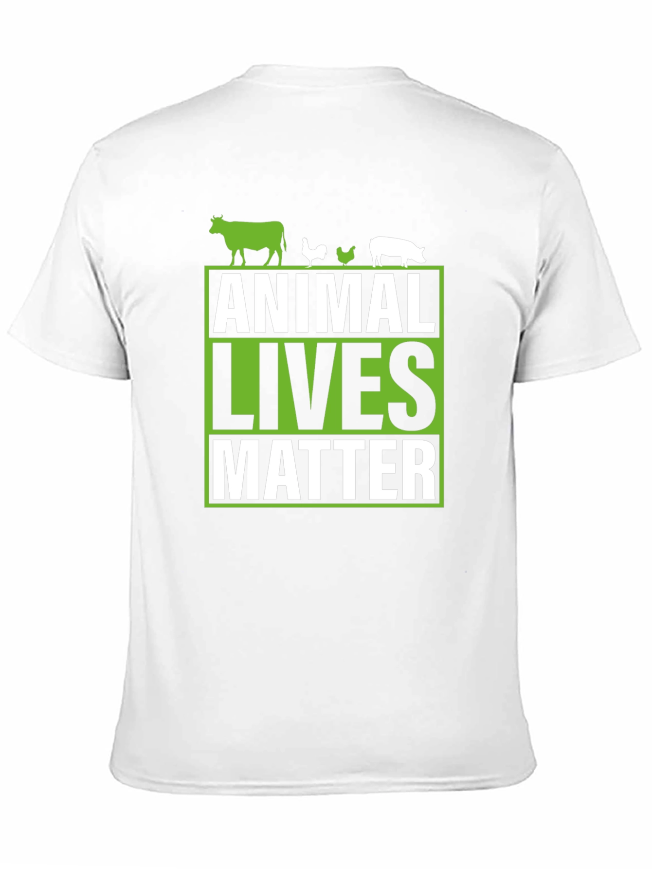 Animal Lives Matter T-Shirt - Vegan Advocate Tee