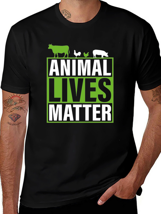 Animal Lives Matter T-Shirt - Vegan Advocate Tee