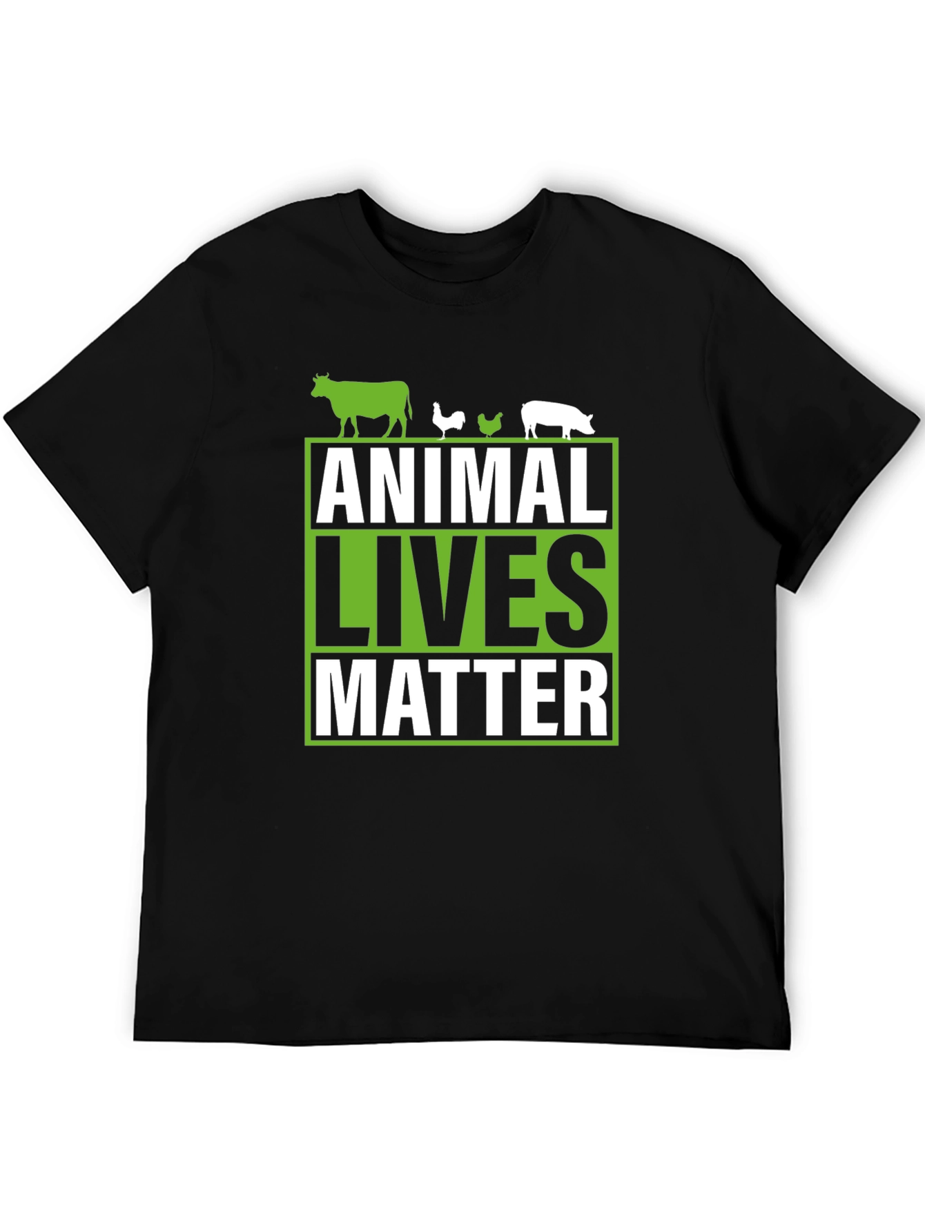 Animal Lives Matter T-Shirt - Vegan Advocate Tee
