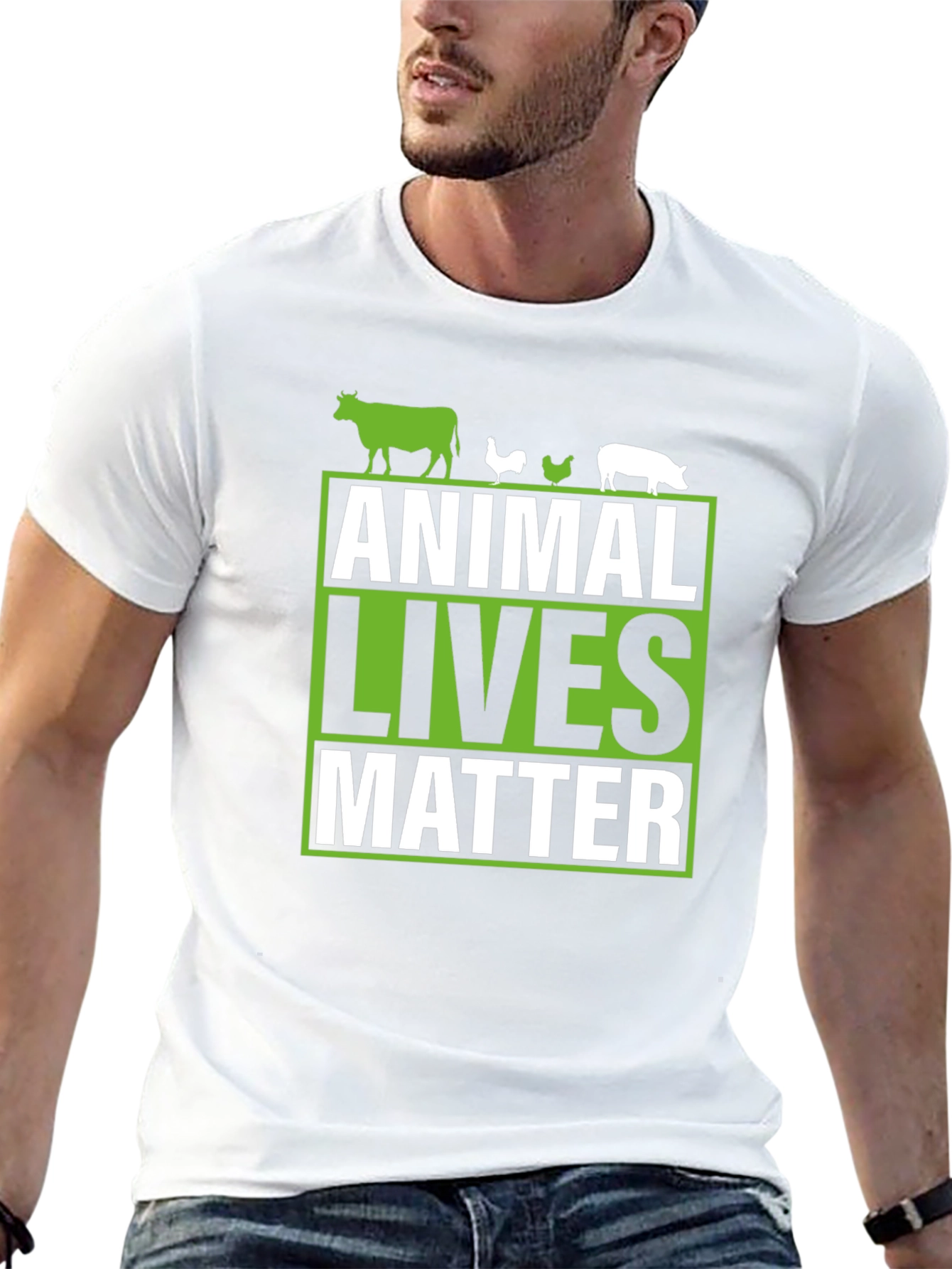 Animal Lives Matter T-Shirt - Vegan Advocate Tee