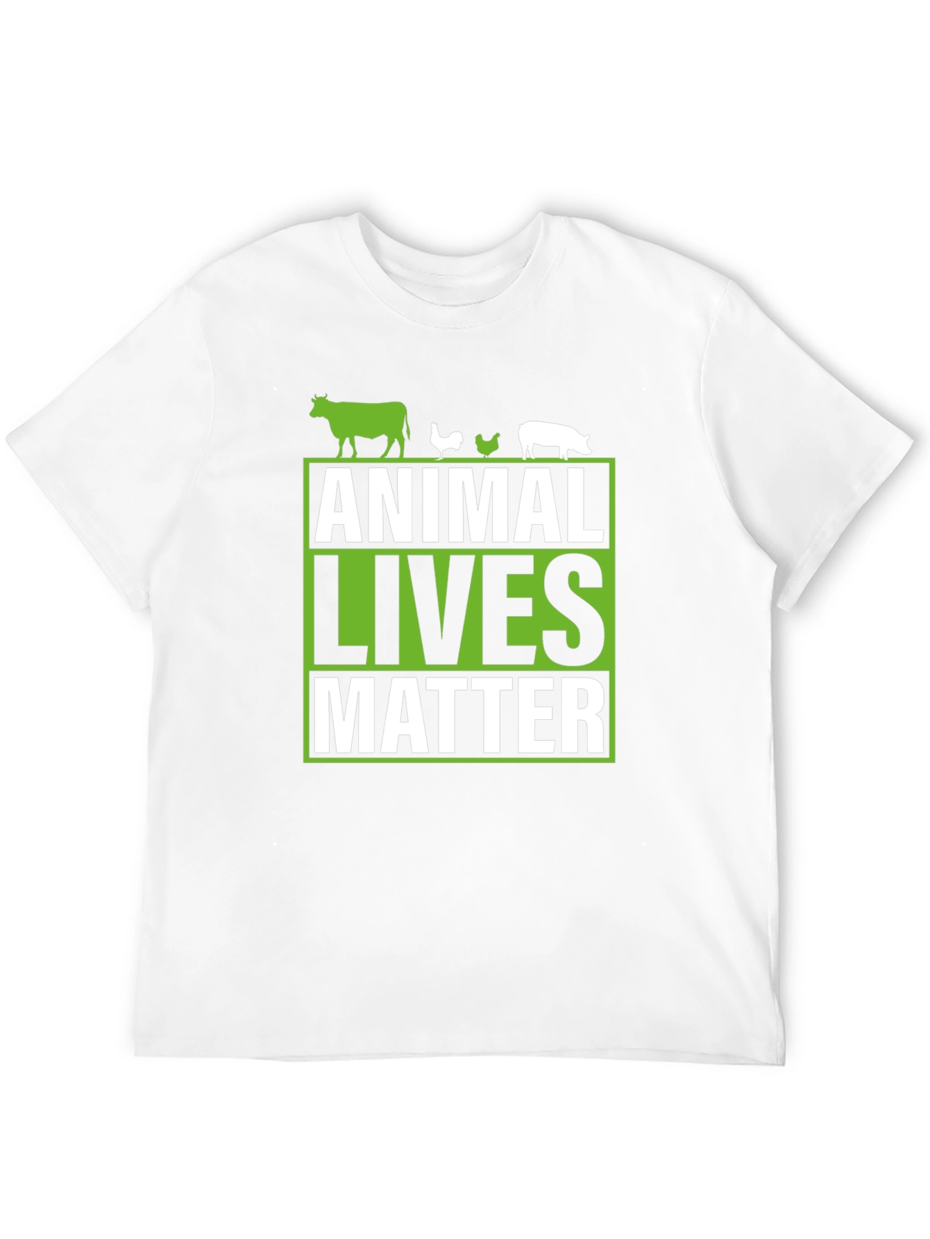 Animal Lives Matter T-Shirt - Vegan Advocate Tee