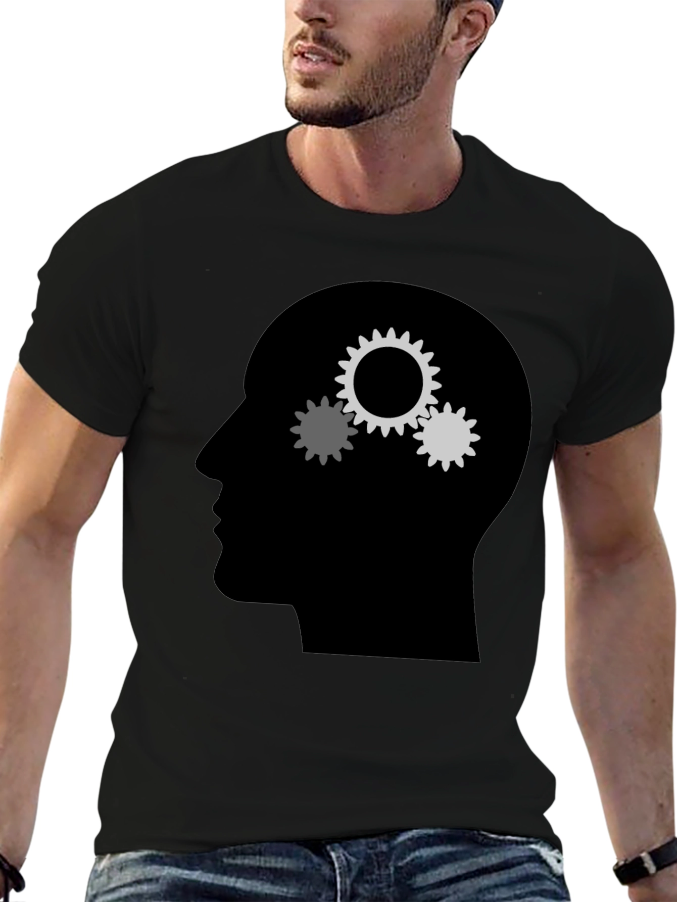 Gears Mind T-Shirt - Thinking Design
