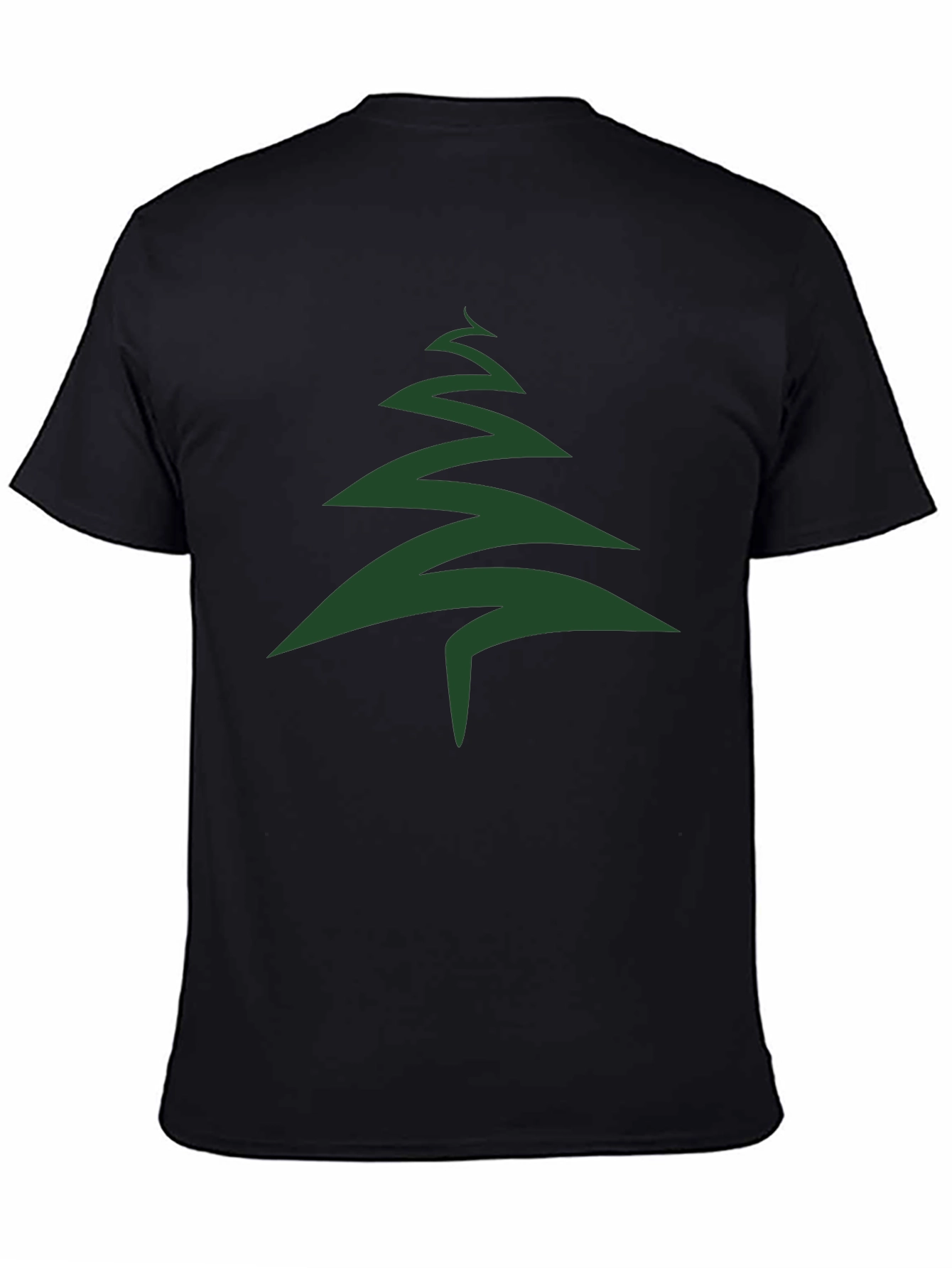 Minimalist Christmas Tree Graphic Tee