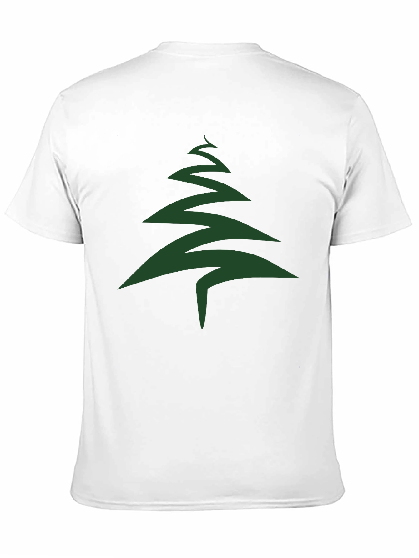 Minimalist Christmas Tree Graphic Tee