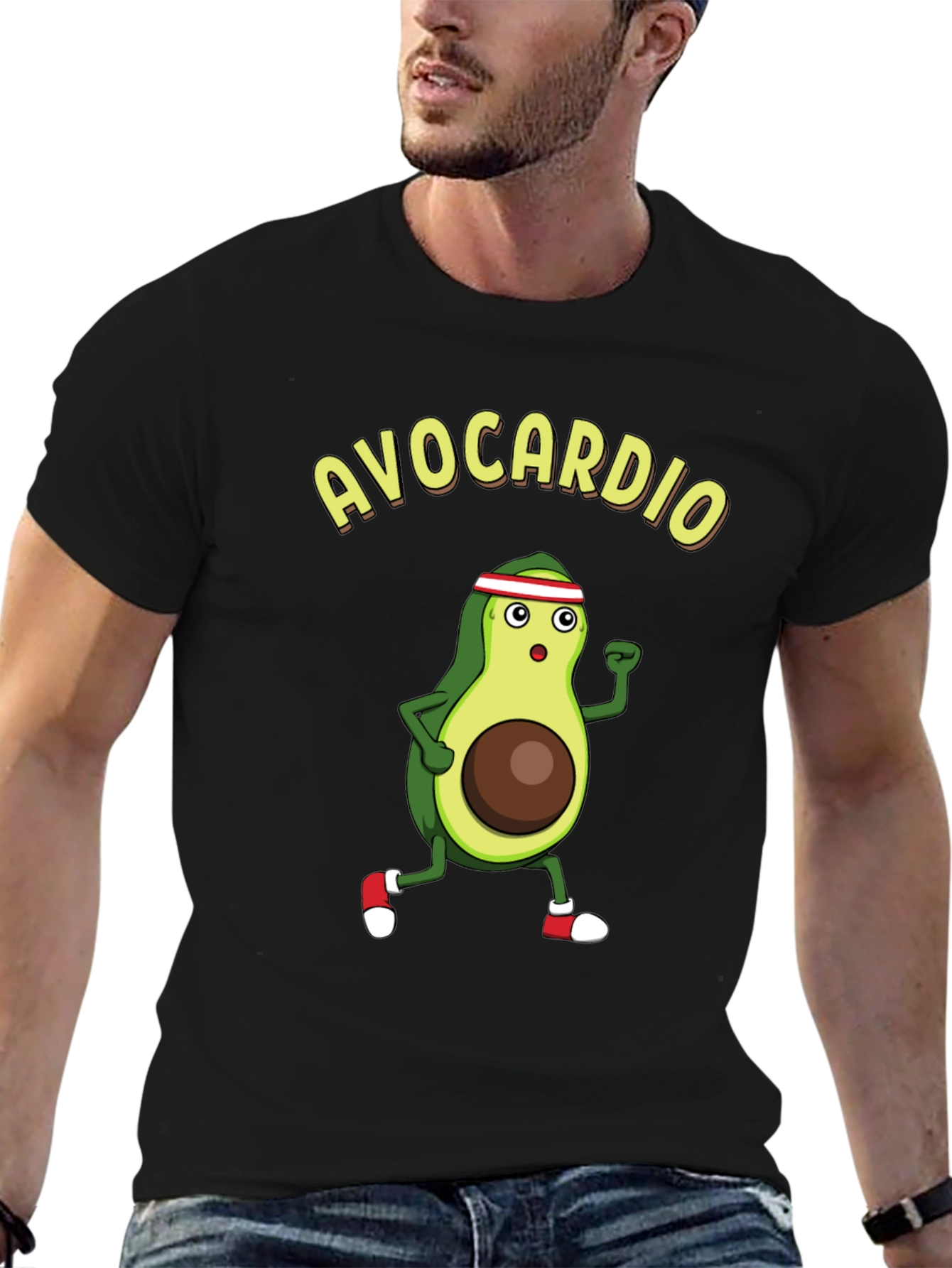 Avocardio Funny Workout T-Shirt